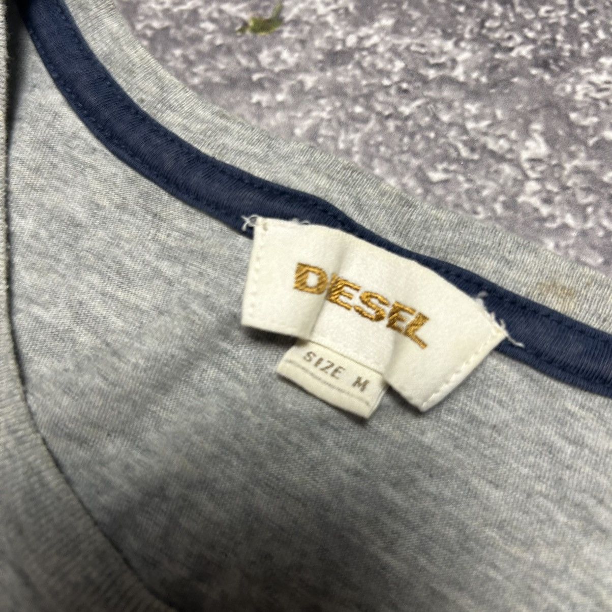 Diesel Deaigner Diesel Indusrty big graphic logo y2k streetwear tee Size US M / EU 48-50 / 2 - 6 Thumbnail