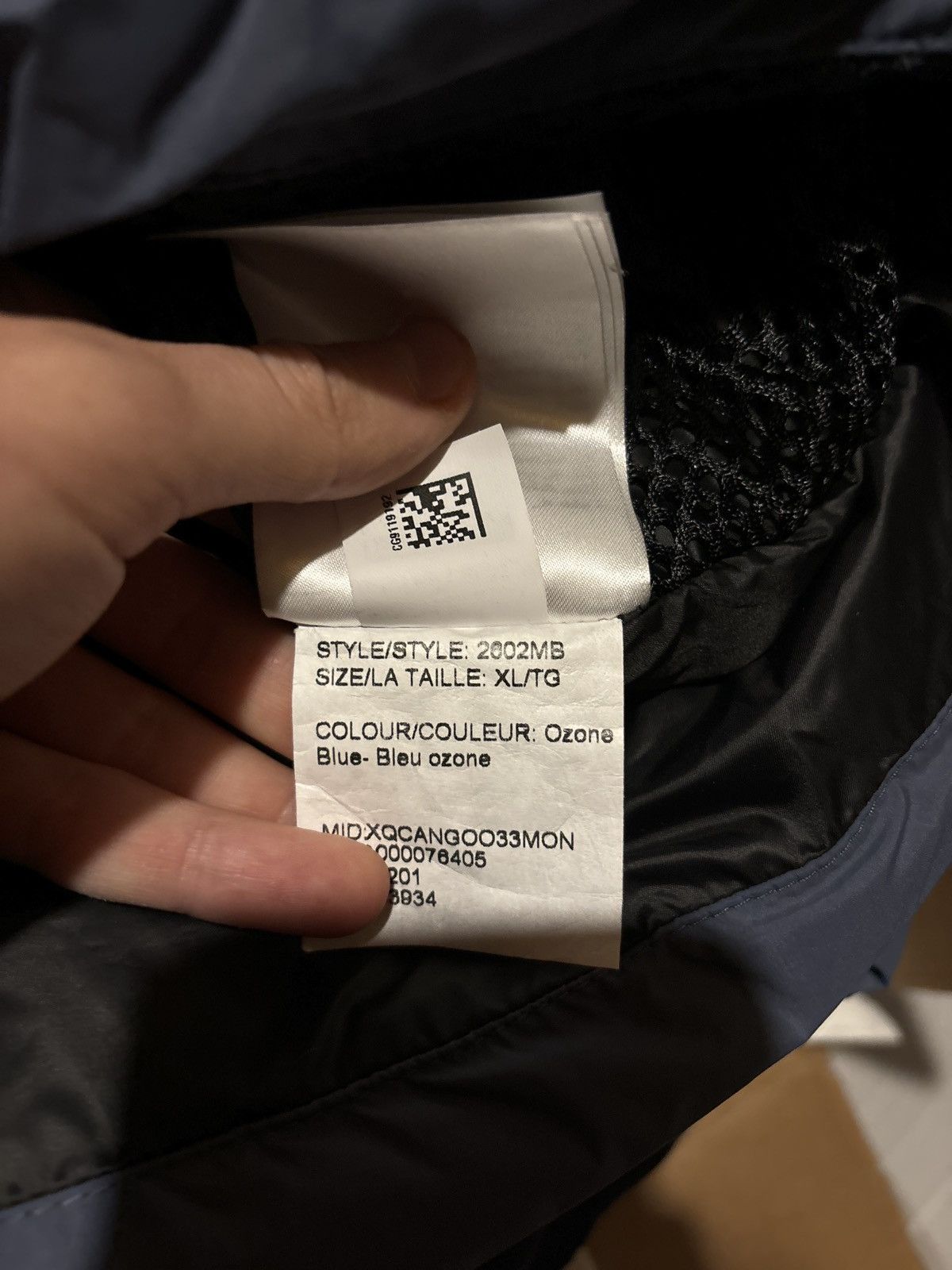 Canada Goose Canada Goose Ozone Blue Osborne Puffer Parka Size US XXL / EU 58 / 5 - 5 Thumbnail
