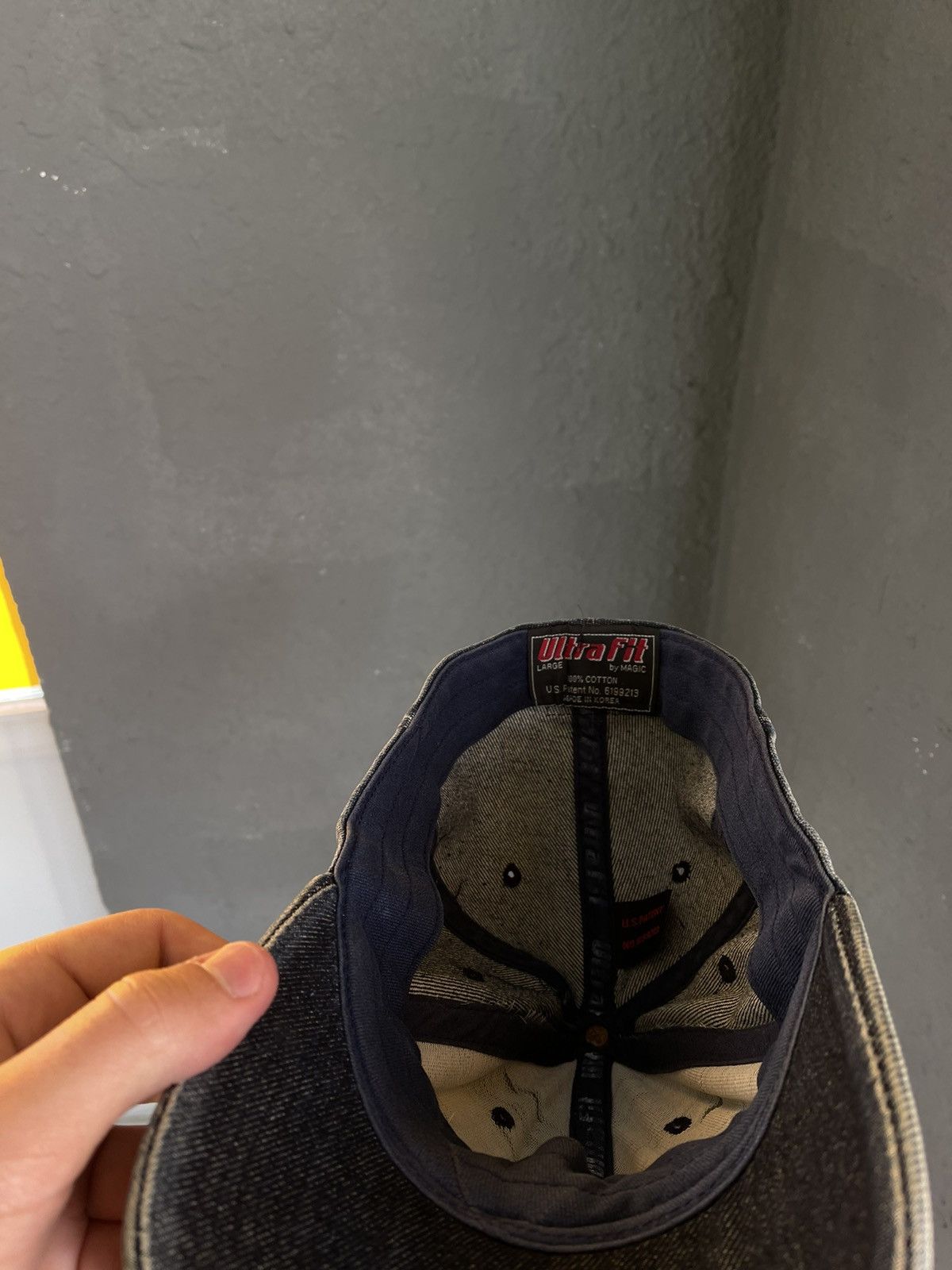 Dickies × Vintage DICKIES VINTAGE 90s BIG LOGO HAT CAP DENIM COTTON Size ONE SIZE - 4 Thumbnail