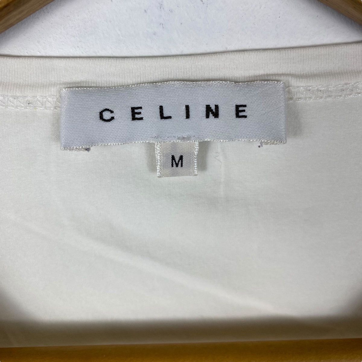 Celine CELINE Swarovski Graphic Women Tops Tee Shirt Medium Size Size M / US 6-8 / IT 42-44 - 5 Thumbnail