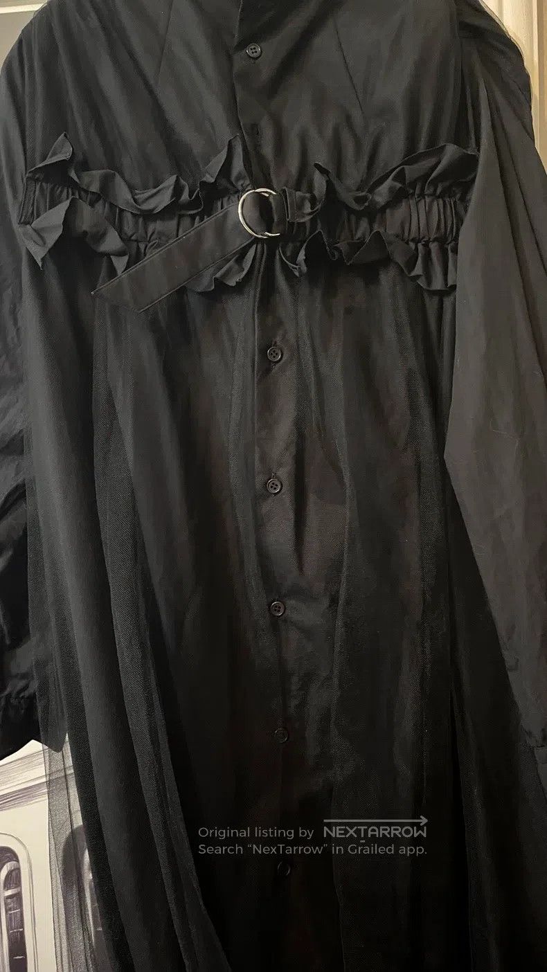 Comme des Garcons Comme Des Garcons Lace and tulle gathered dress Size S / US 4 / IT 40 - 5 Thumbnail