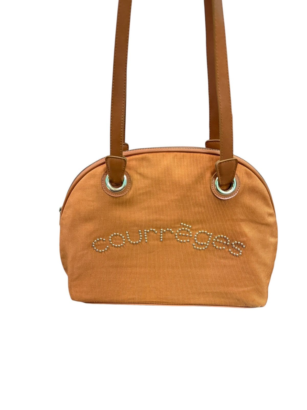 Courreges RARE VINTAGE COURREGES LOGO STUD SHOULDER BAG Size ONE SIZE - 2 Thumbnail