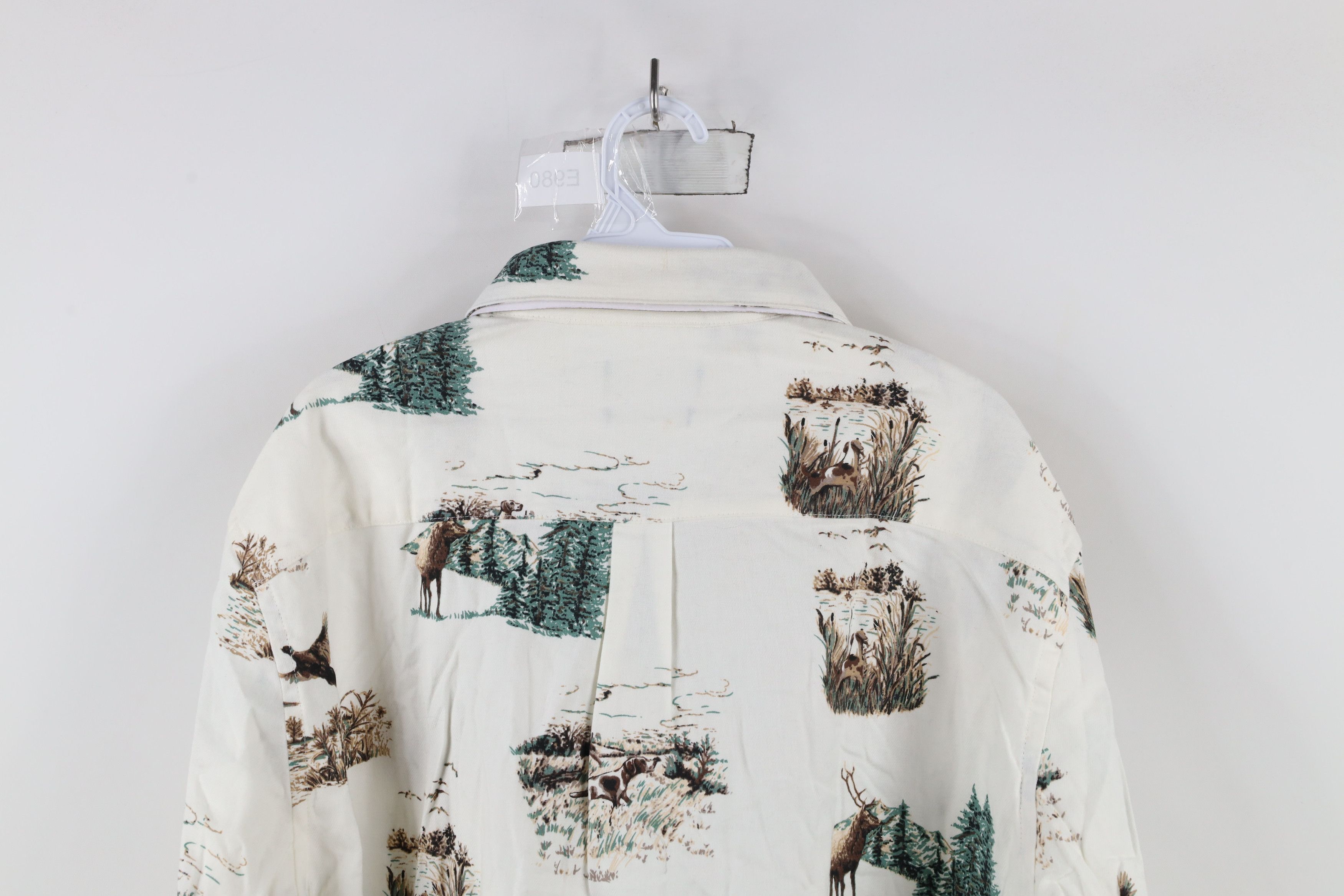 Chaps × Vintage Deadstock Vintage Chaps All Over Print Flannel Button Shirt Size US XXL / EU 58 / 5 - 13 Thumbnail