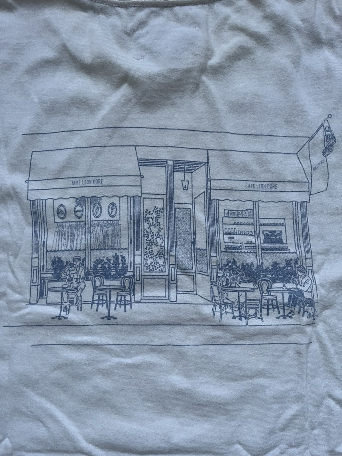 Aime Leon Dore White Cafe leon dore tee (2020) Size US S / EU 44-46 / 1 - 3 Thumbnail