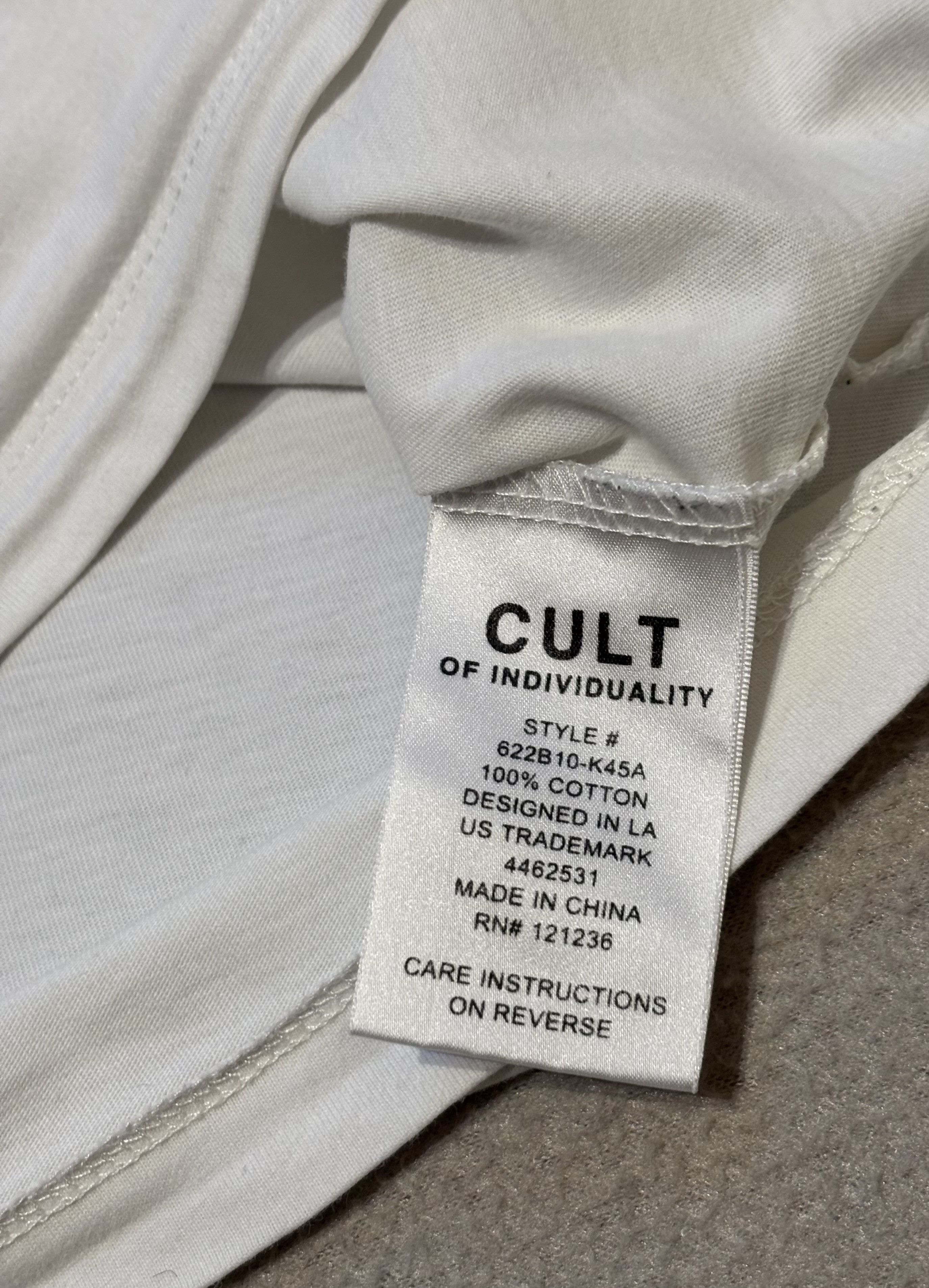 Cult Of Individuality Cult of Individuality T-shirt Size. S Size US S / EU 44-46 / 1 - 15 Thumbnail