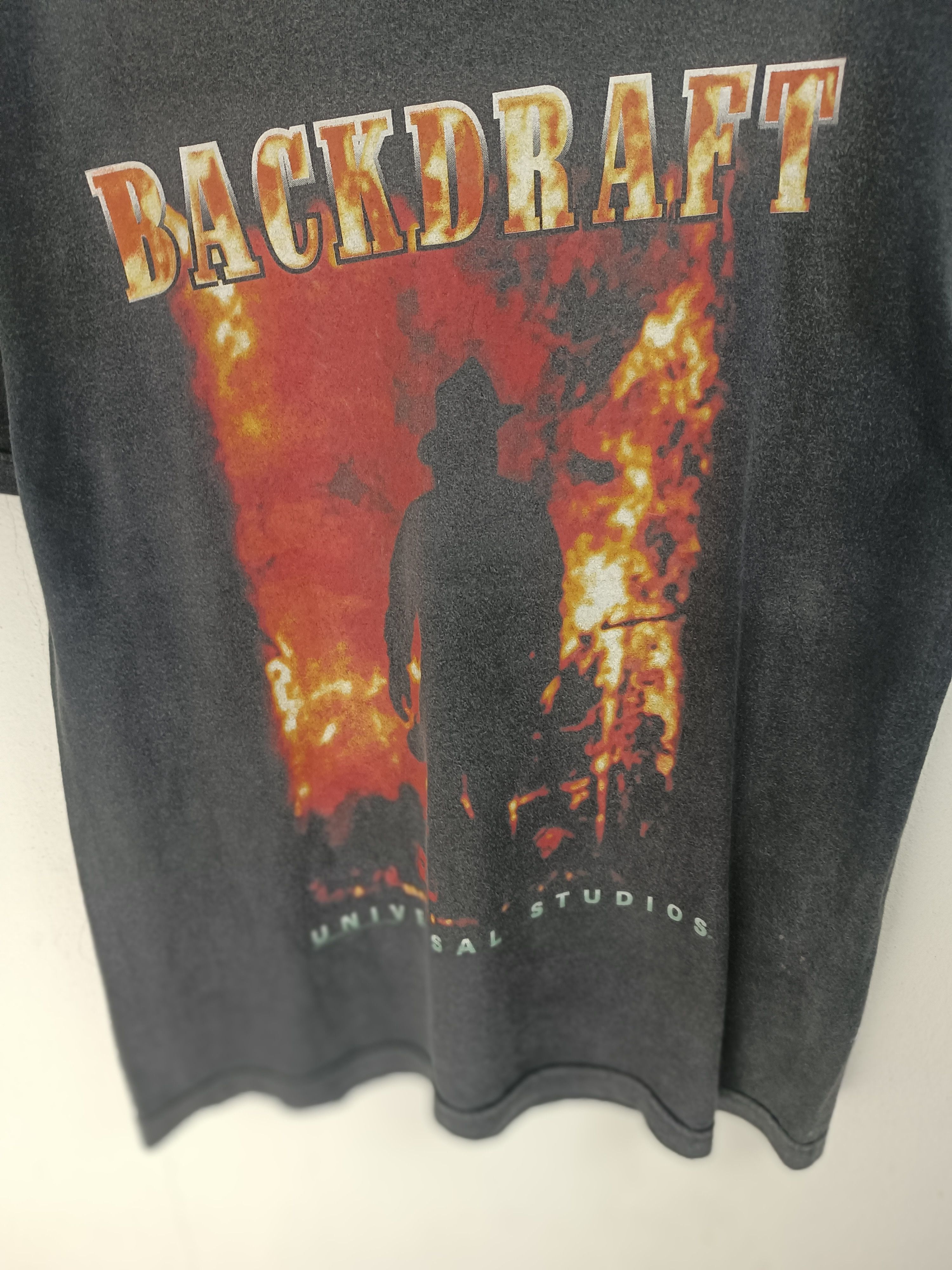 Vintage VINTAGE 90'S BACKDRAFT UNIV STUDIO FIREFIGHTER VERY RARE Size US L / EU 52-54 / 3 - 6 Thumbnail