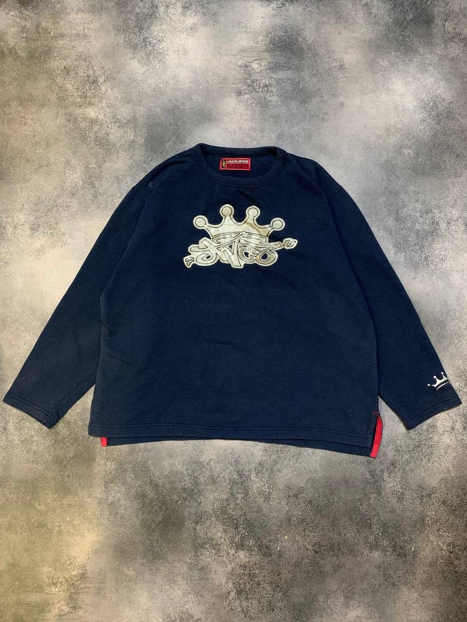 JNCO × Vintage Vintage JNCO Reflective Big Logo y2k long sleeve shirt Size US XL / EU 56 / 4 - 1 Thumbnail