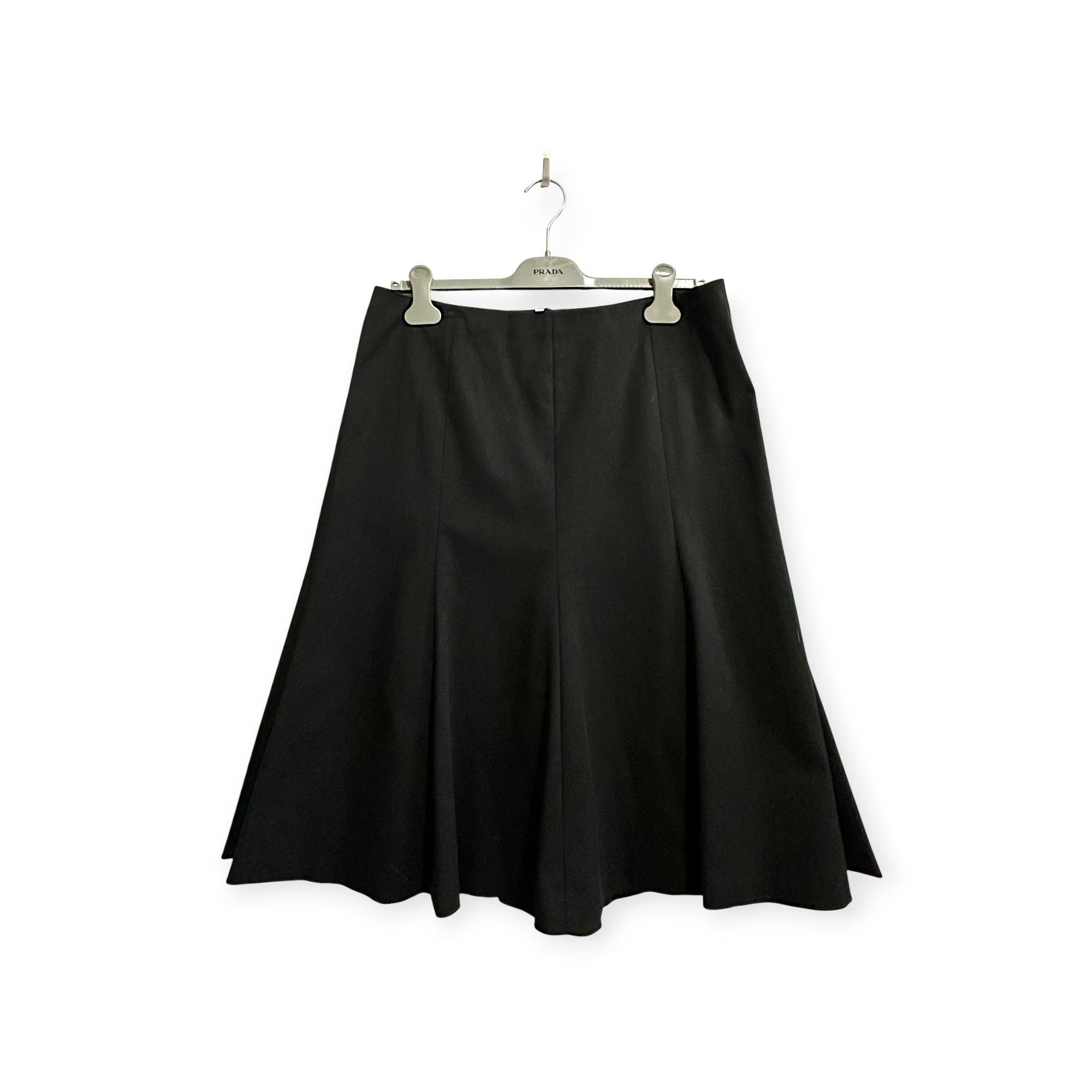 Dolce & Gabbana Dolce & Gabbana Stretch Cotton Flared Skirt IT 46 Size 32" / US 10 / IT 46 - 1 Thumbnail