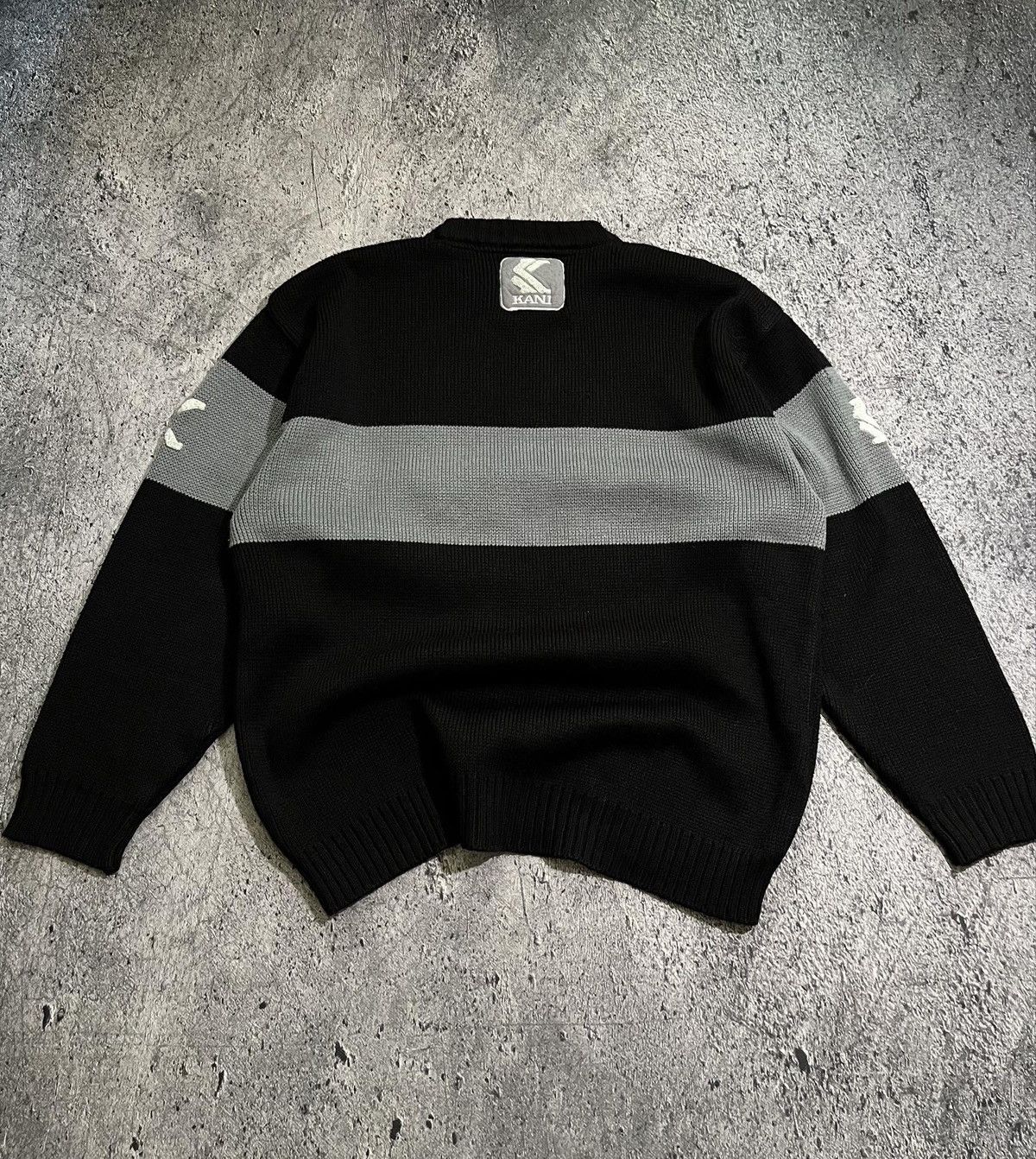 Karl Kani × Vintage Karl kani boxy vintage sweater jumper Size US M / EU 48-50 / 2 - 2 Thumbnail