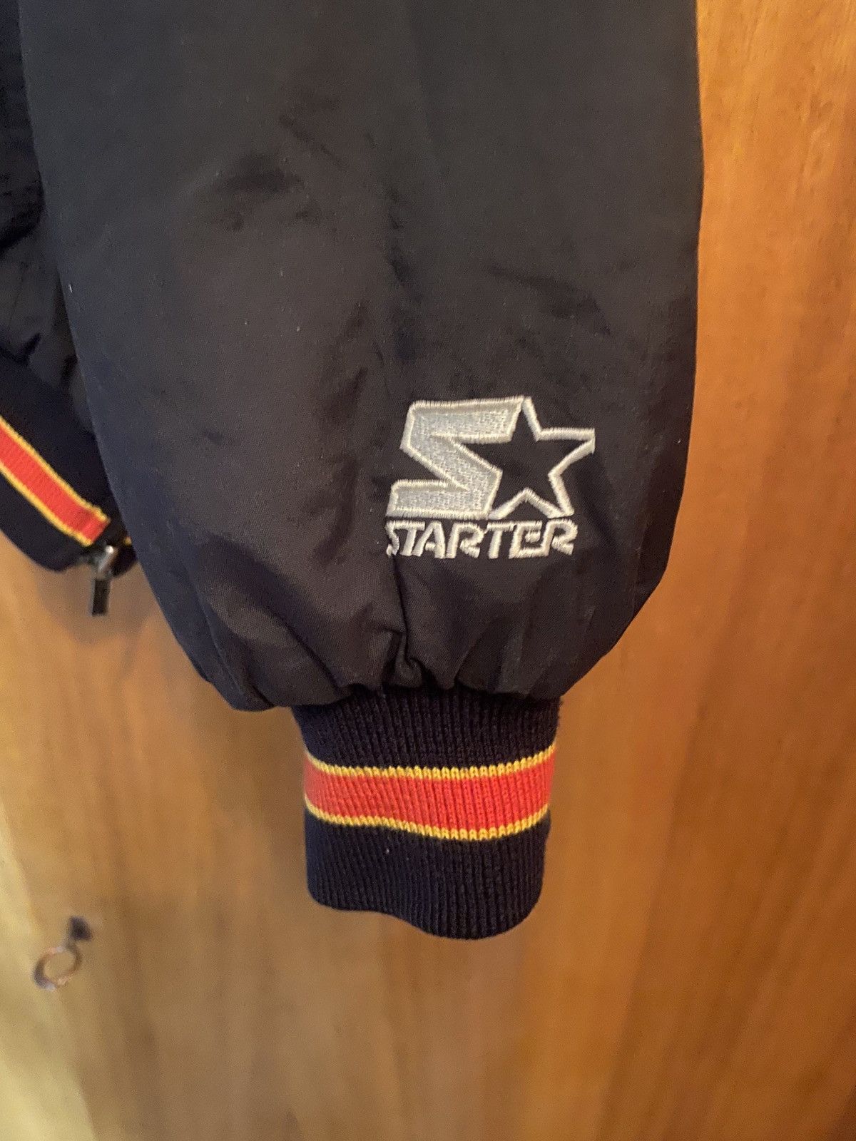 Starter × Stussy Kansas City Chiefs Vintage 90’s Starter Bomber Hooded Jacket Size US M / EU 48-50 / 2 - 5 Thumbnail