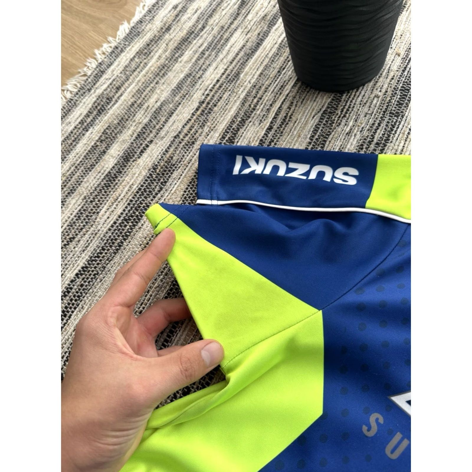 Vintage Suzuki Ecstar Racing Team T-Shirt Jersey Blue - Men S Size Jersey Short Sleeve 90s Retro Sports Car Official merchandise Size US S / EU 44-46 / 1 - 6 Thumbnail