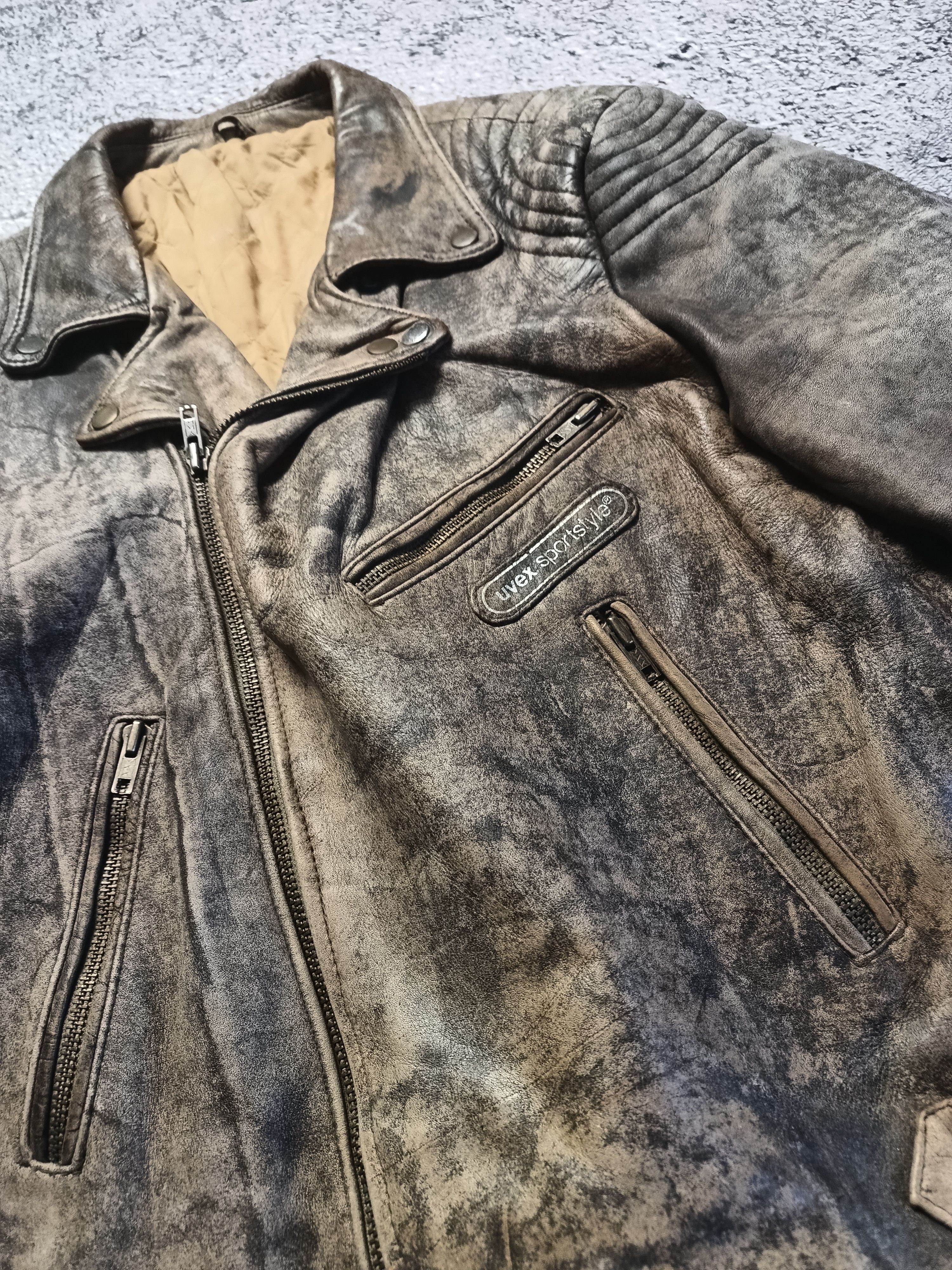 Vintage Vintage 90s Leather Jacket Premium Leather Acne Avirex Style Size US M / EU 48-50 / 2 - 3 Thumbnail