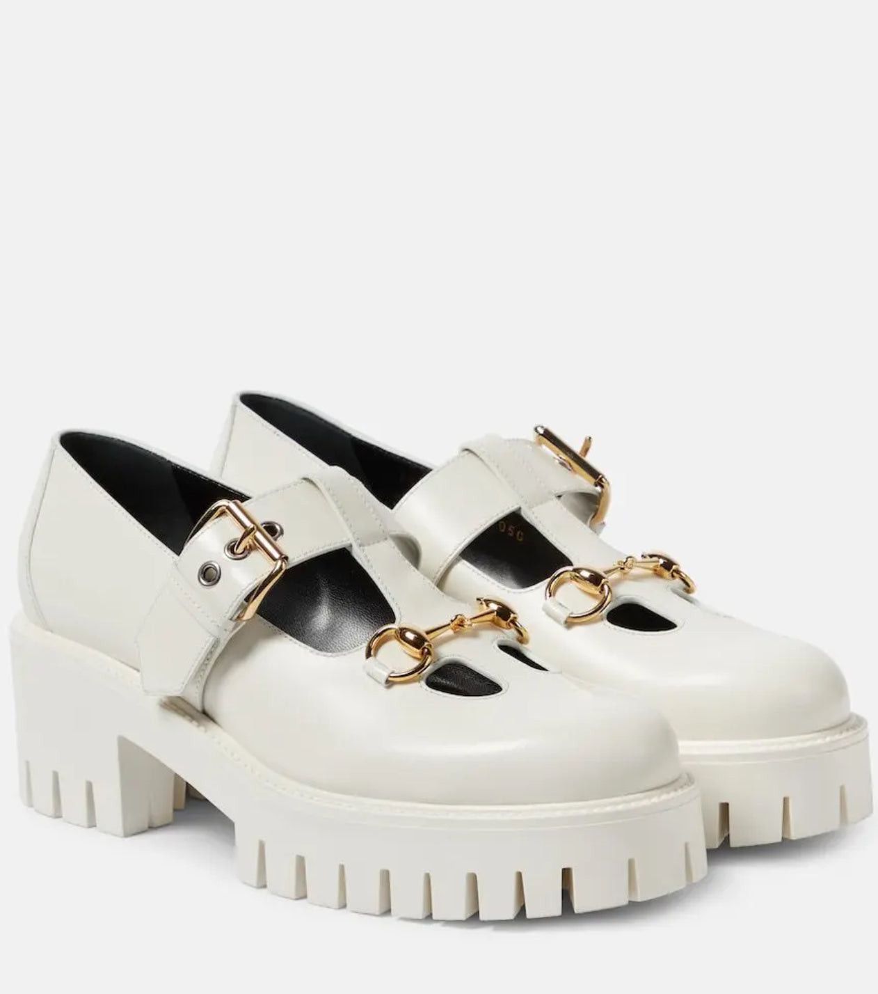 Gucci Gucci Horsebit Mary Jane Platform Loafers SIZE 40 Size ONE SIZE - 1 Thumbnail