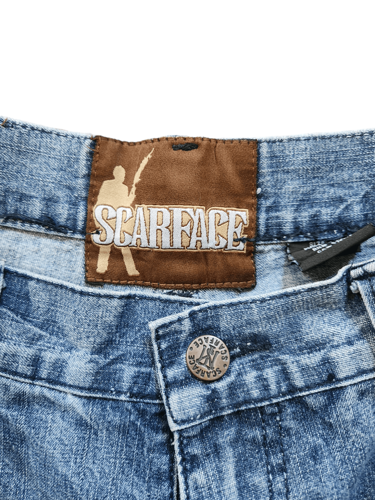 Southpole Scarface Jorts Size US 34 / EU 50 - 3 Thumbnail