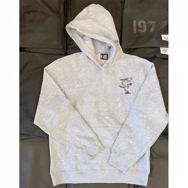 Japanese Brand × Vintage Washed vintage flame print gray vintage hoodie Size US L / EU 52-54 / 3 - 2 Thumbnail