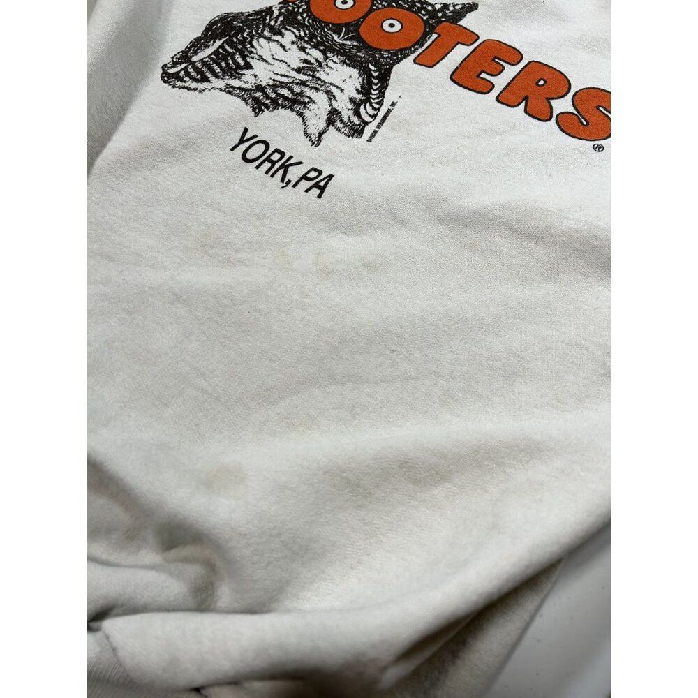 Gildan × Vintage Vintage 90s Hooters York PA Logo Graphic Spellout Crewneck Size US M / EU 48-50 / 2 - 3 Thumbnail