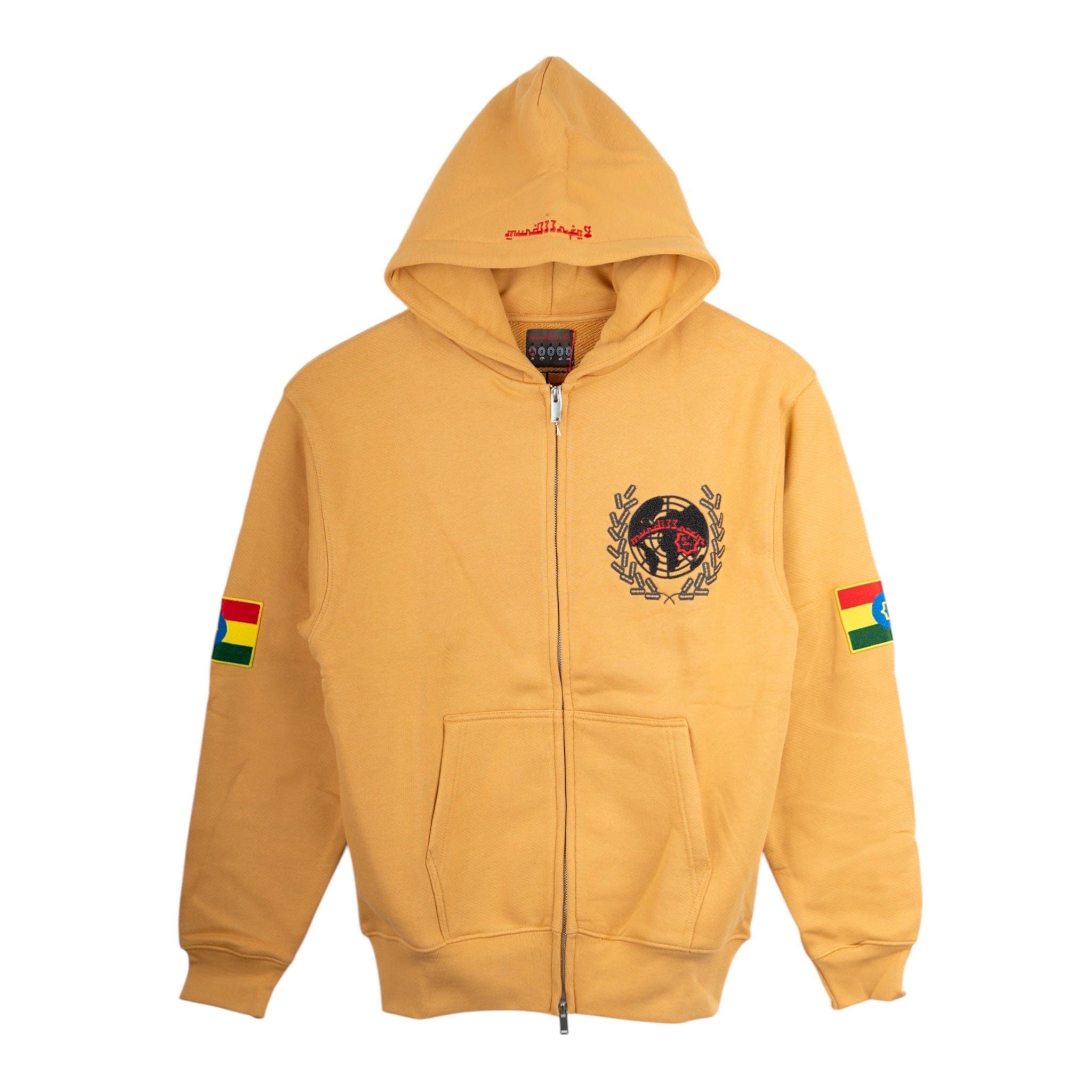 murd333r.fm Murd333r FM Peacemaker Zip Up Hooded Sweatshirt Clay Size US XL / EU 56 / 4 - 1 Thumbnail
