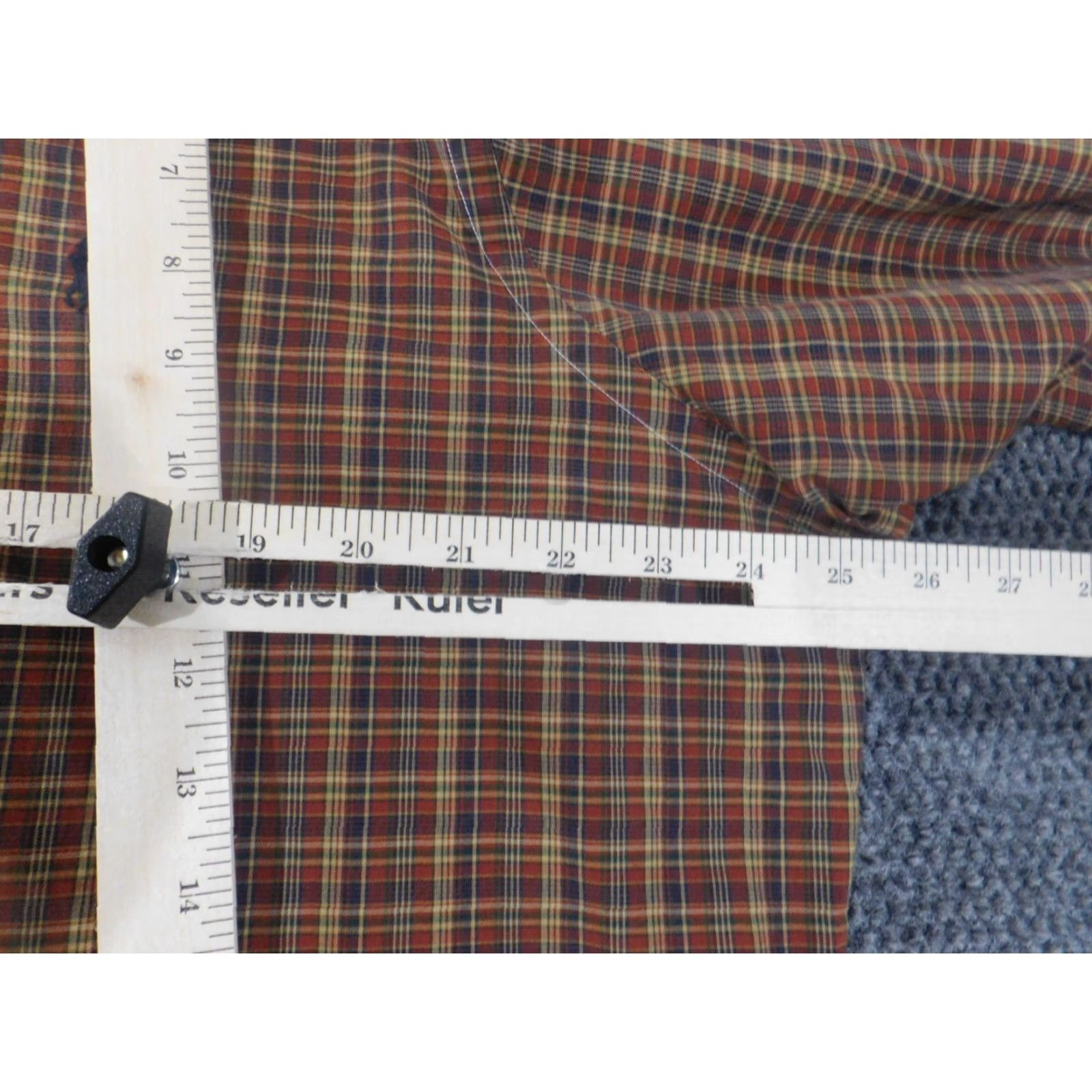 Ralph Lauren Ralph Lauren shirt Mens XL classic orange plaid button up pony cotton preppy Size US XL / EU 56 / 4 - 5 Thumbnail