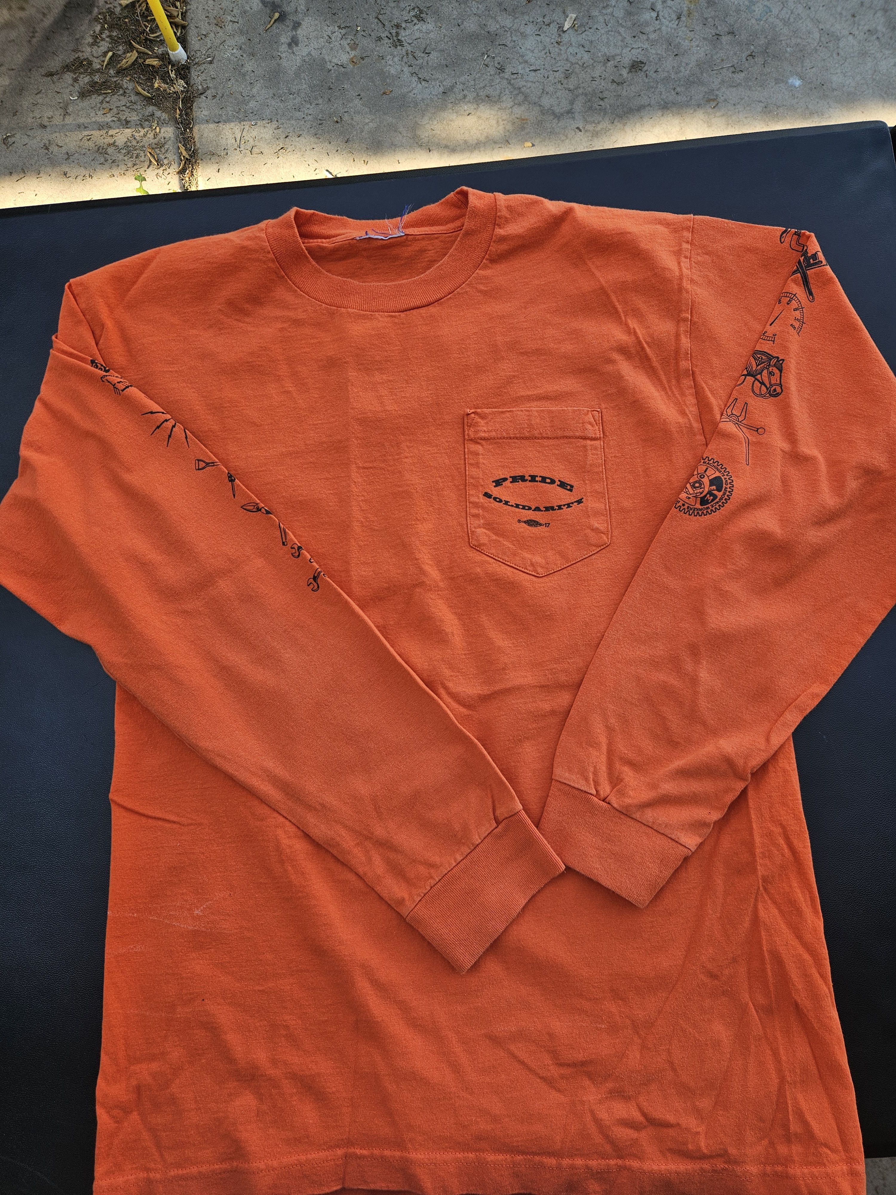 Other Support Union Brotherhood Pride Solidarity Long Sleeve Tee Size US M / EU 48-50 / 2 - 2 Thumbnail