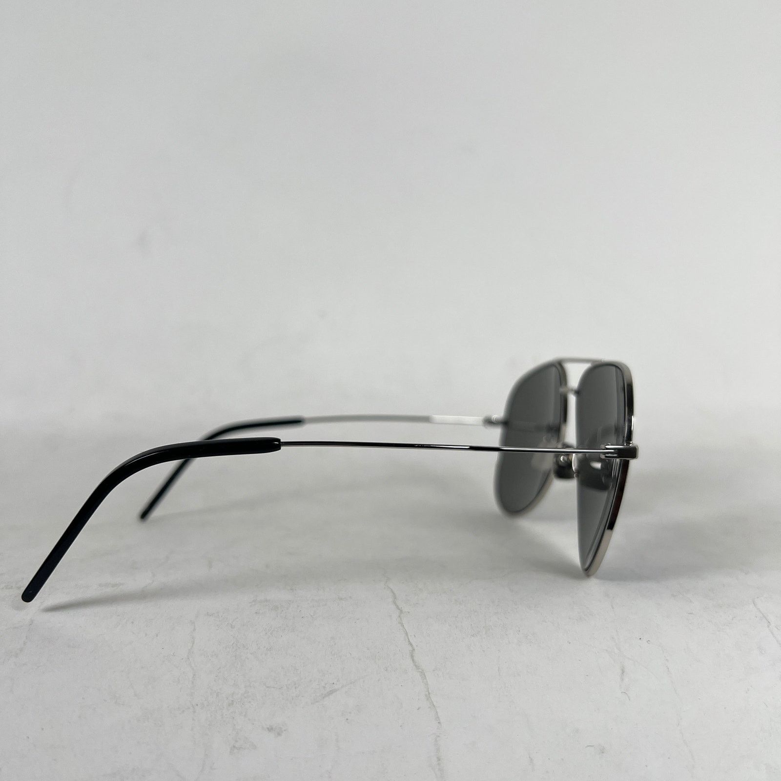 Saint Laurent Paris Saint Laurent Black Tinted Aviator Sunglasses Size ONE SIZE - 3 Thumbnail