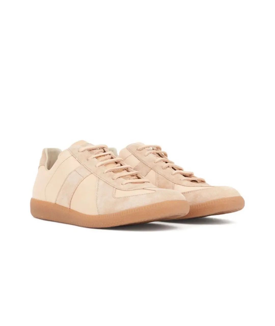 Maison Margiela o1w1db10425 Replica Low-Top Sneakers in Beige Size US 8 / EU 41 - 2 Thumbnail