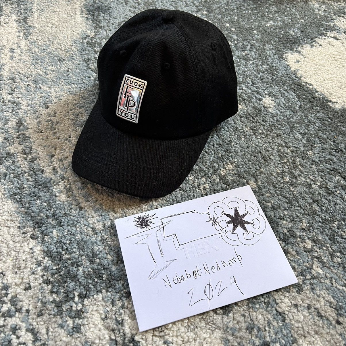 image of Fuck The Population Ftp Rolls Royce Logo Dad Cap Big Body 6 Panel Hat Black, Men's