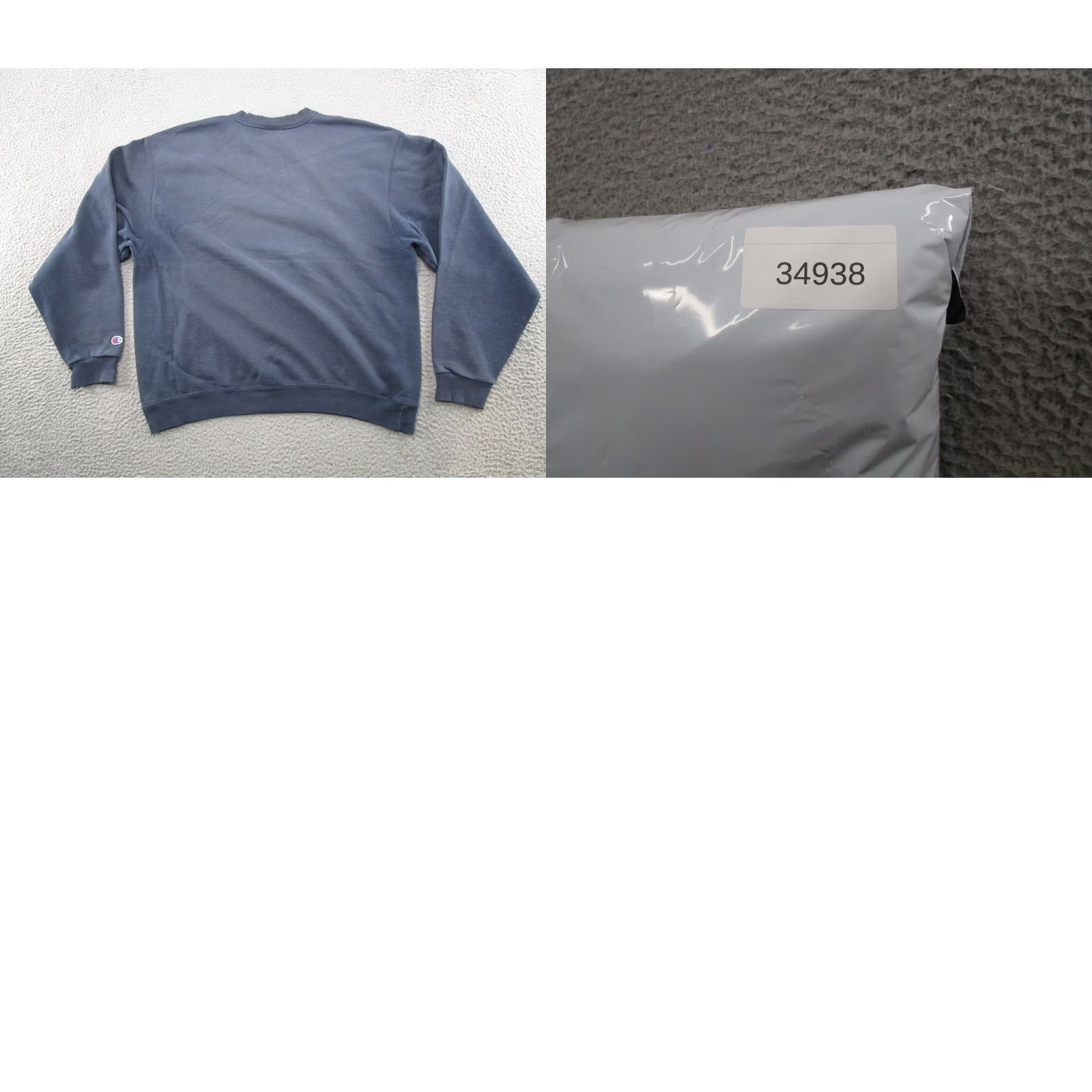 Champion VTG Champion Sweatshirt Crewneck L Blue Men's Size US L / EU 52-54 / 3 - 9 Thumbnail