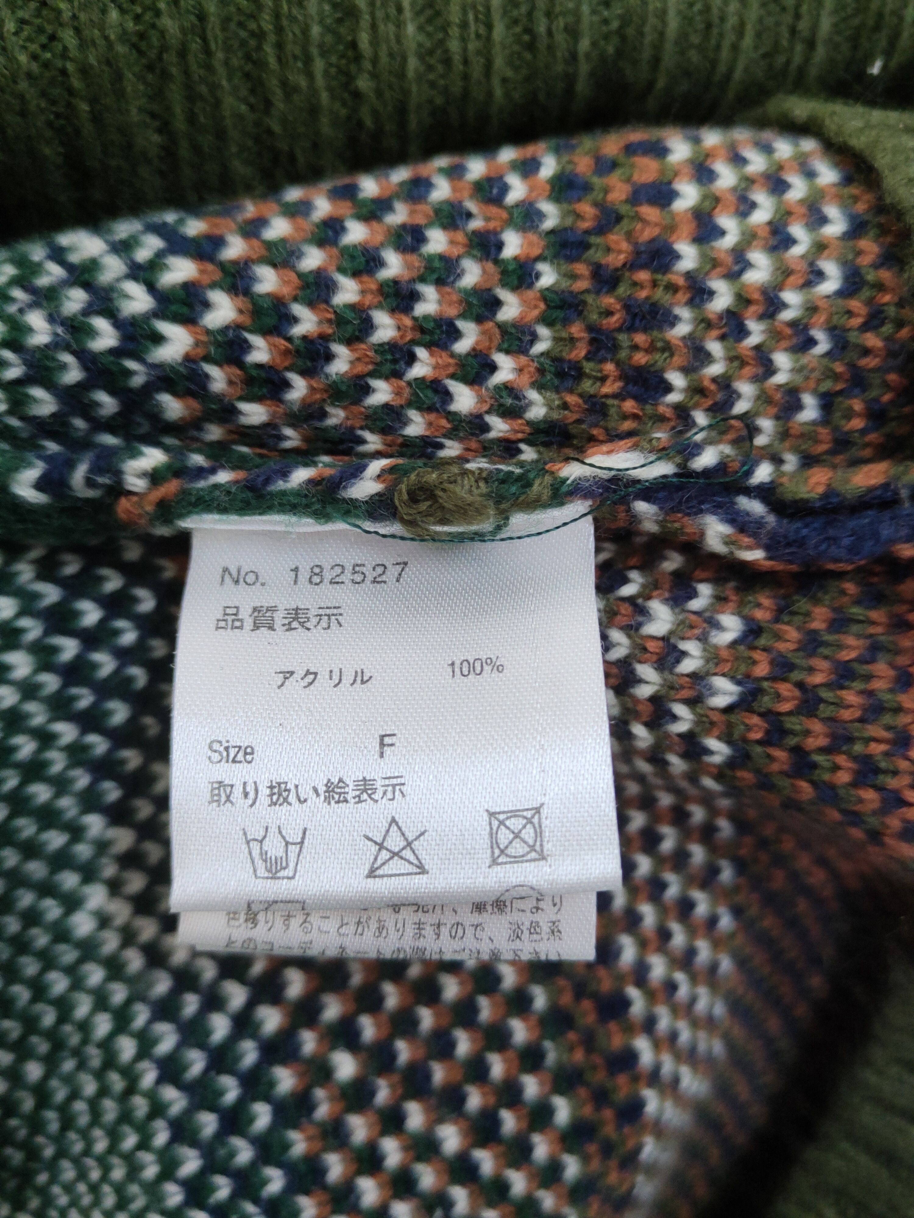 Vintage Rivet & Surge Green Knitwear Sweatshirts #W1233 Size US XL / EU 56 / 4 - 12 Thumbnail
