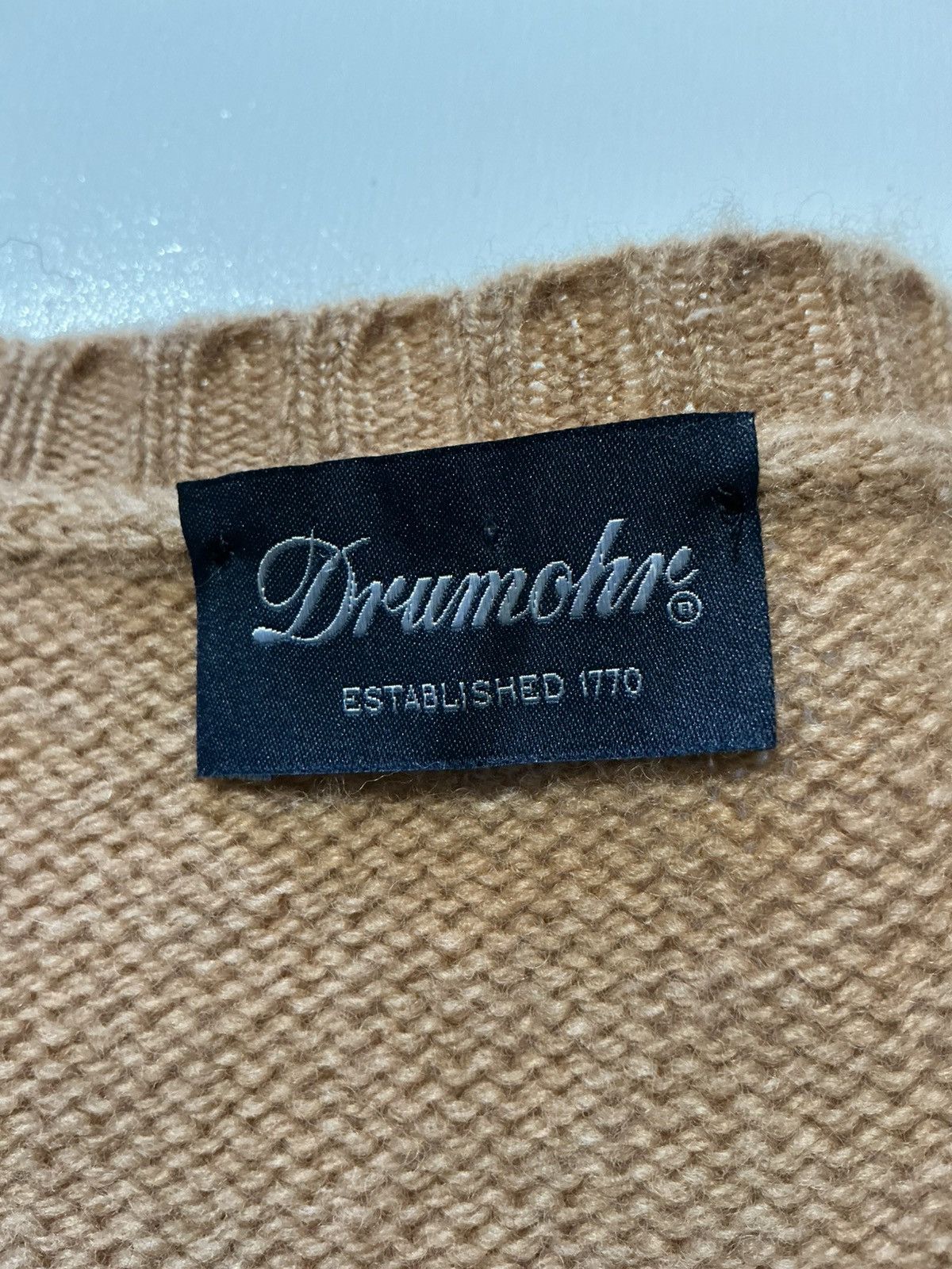 Drumohr Drumohr Super Geelong Lambswool Knit Italy Pullover Sweater Size US L / EU 52-54 / 3 - 5 Thumbnail