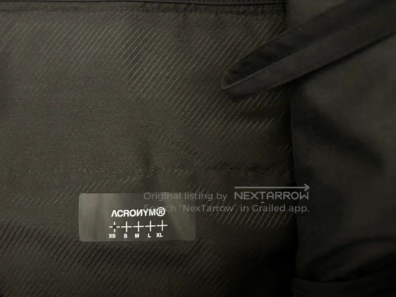 Acronym Acronym size L Black jeans Size US 35 - 7 Thumbnail