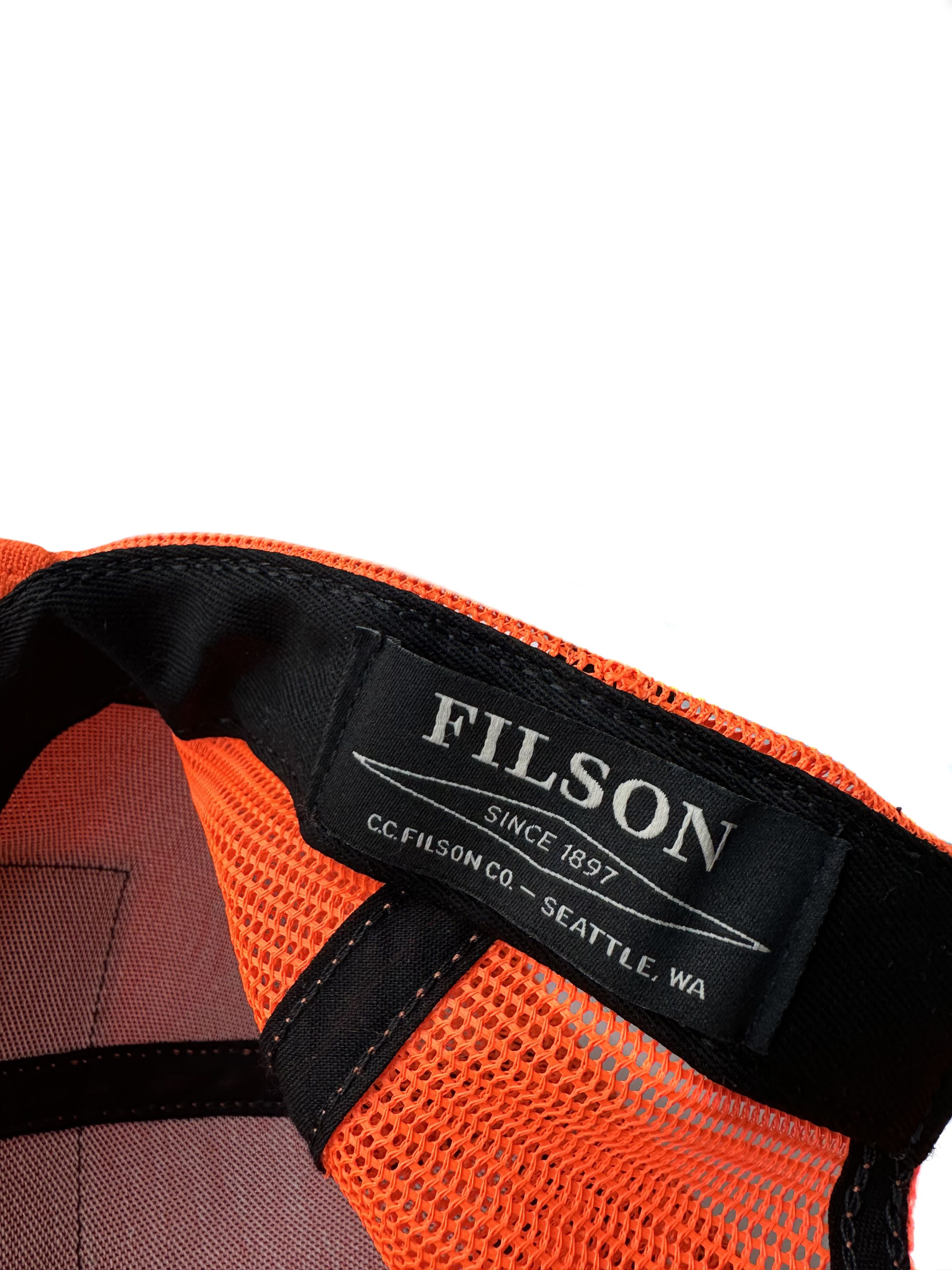 Filson Filson Logger Mesh Cap Blaze Orange Size ONE SIZE - 2 Thumbnail