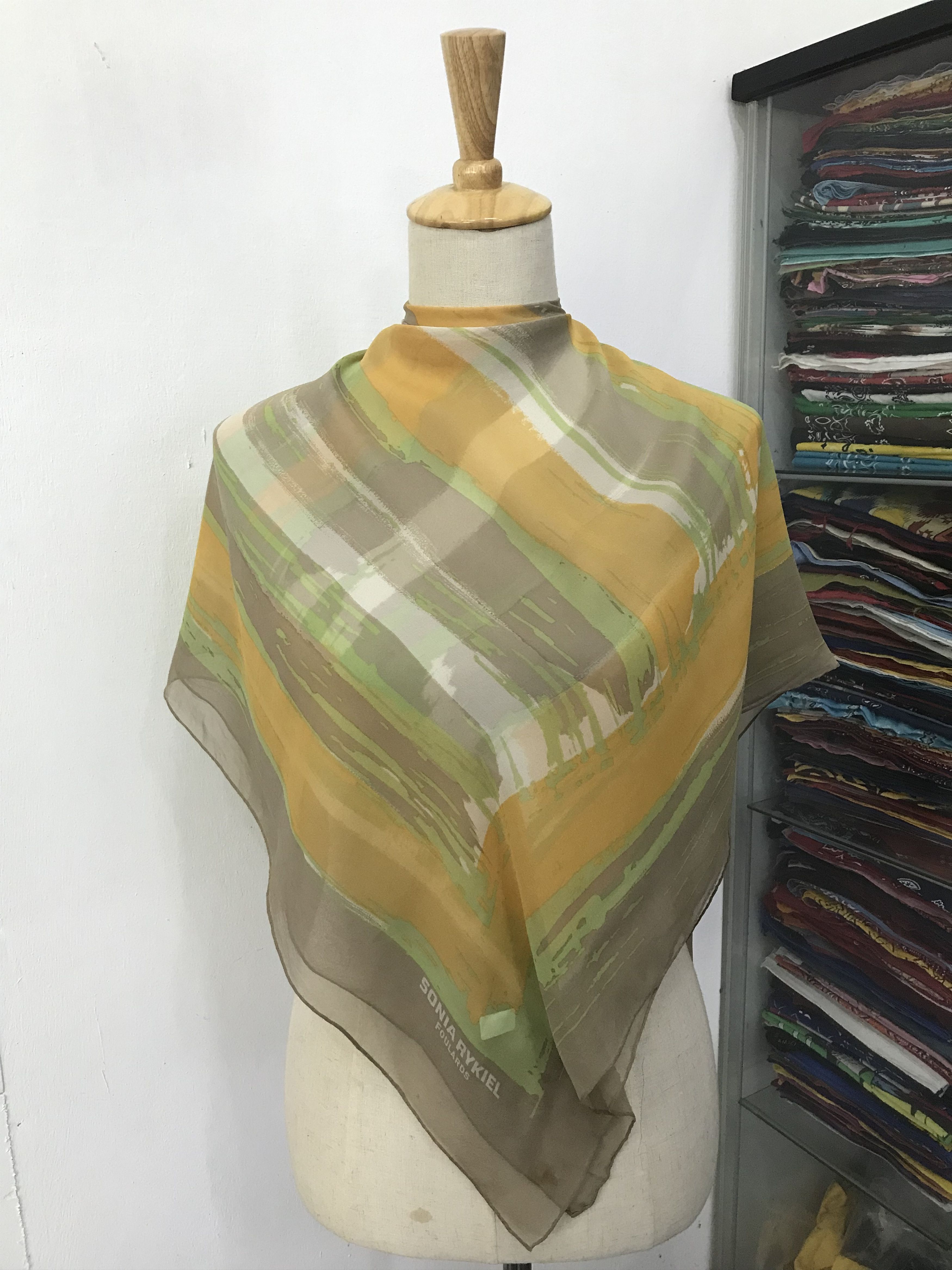 Sonia Rykiel × Vintage Vintage Sonia Rykiel Silk Scarf Size ONE SIZE - 1 Thumbnail