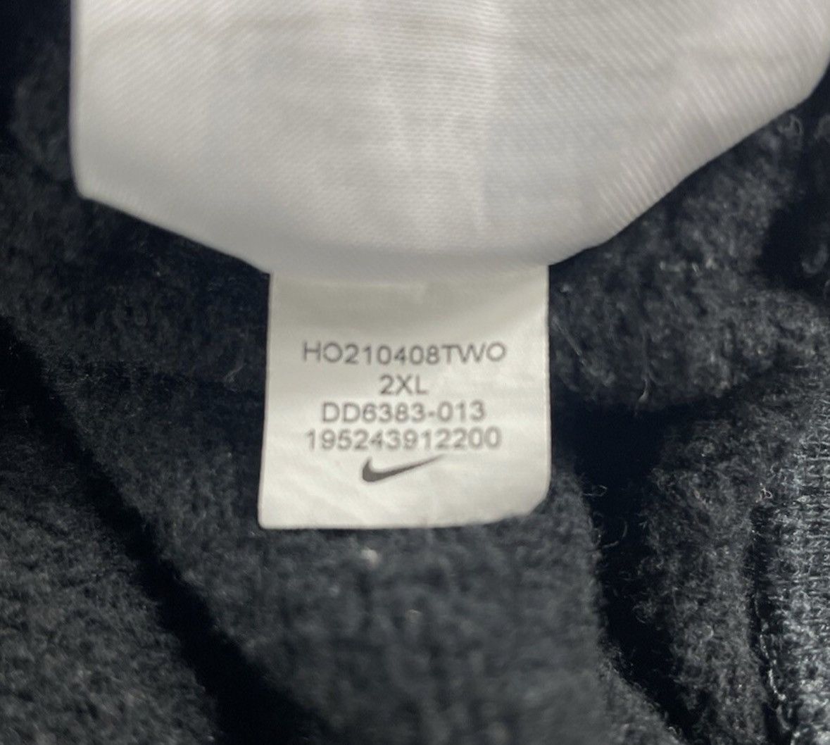 Nike Y2K Opium Nike Fur Hoodie Alt Streetwear Rare Casual 2XL USA Size US XXL / EU 58 / 5 - 6 Thumbnail