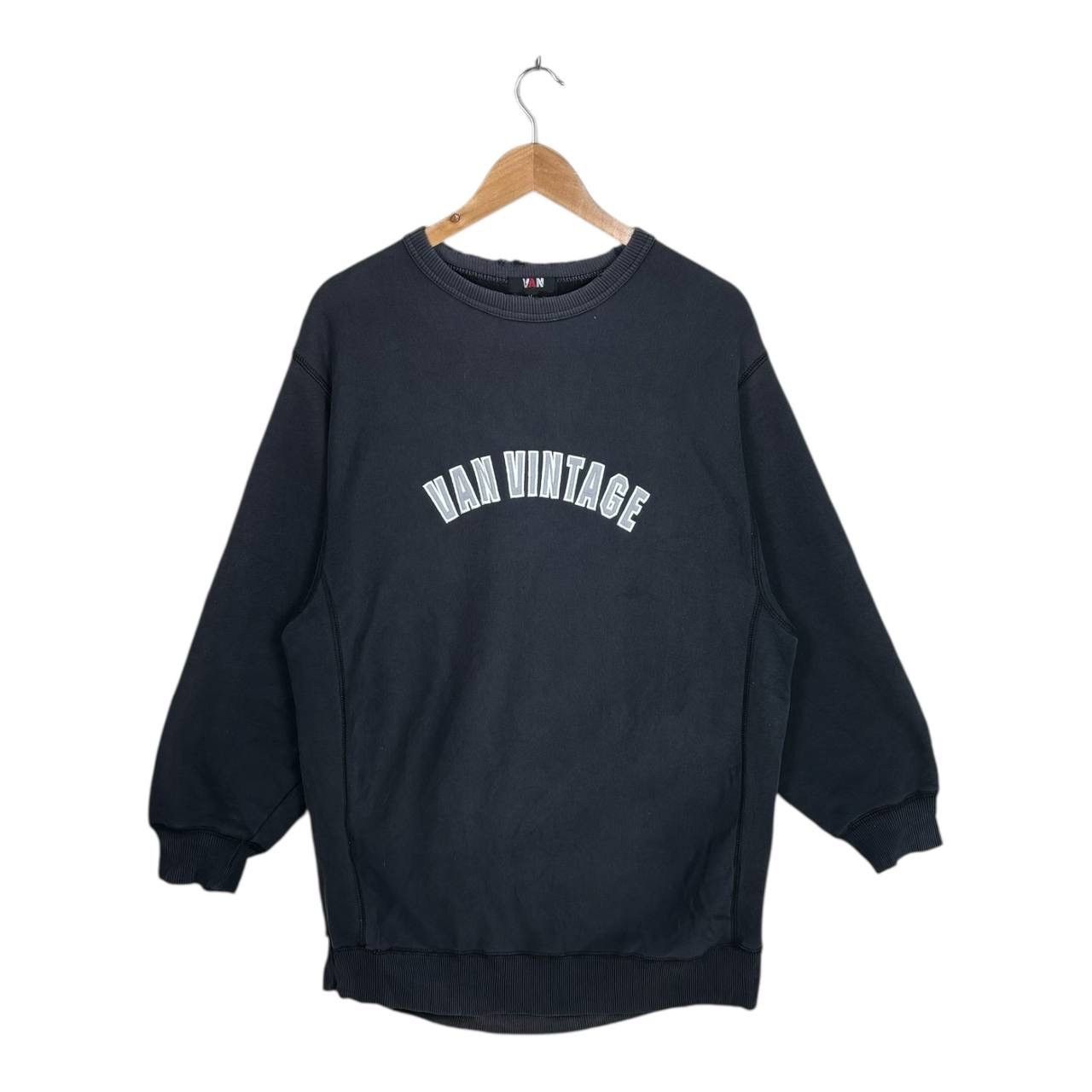 Van Thrashed VAN JAC Sun Faded Distressed Ivy Sweatshirt ERD Size US XL / EU 56 / 4 - 1 Thumbnail
