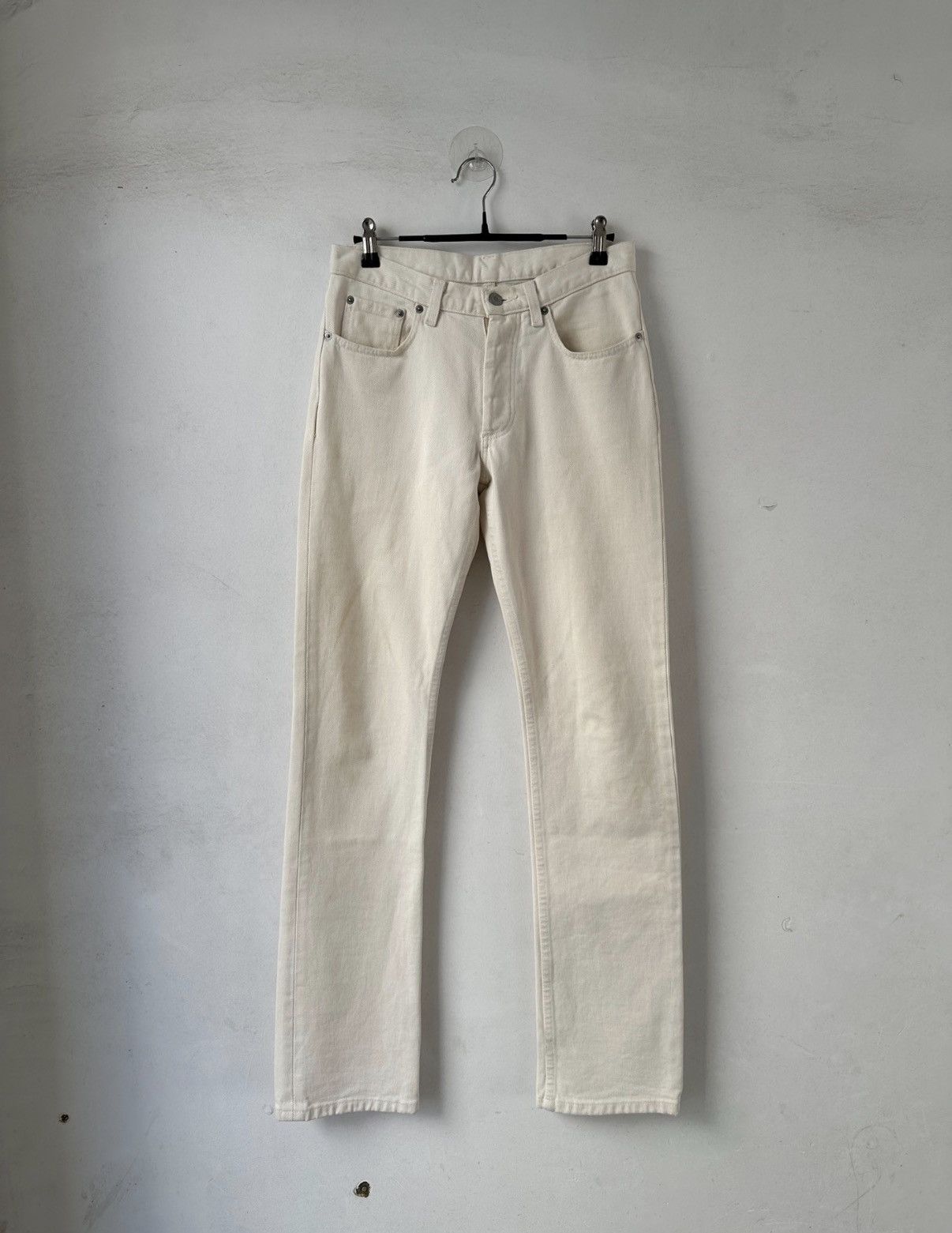 Helmut Lang Helmut Lang Rusted & burned effect jeans K7 Size US 26 / EU 42 - 1 Thumbnail