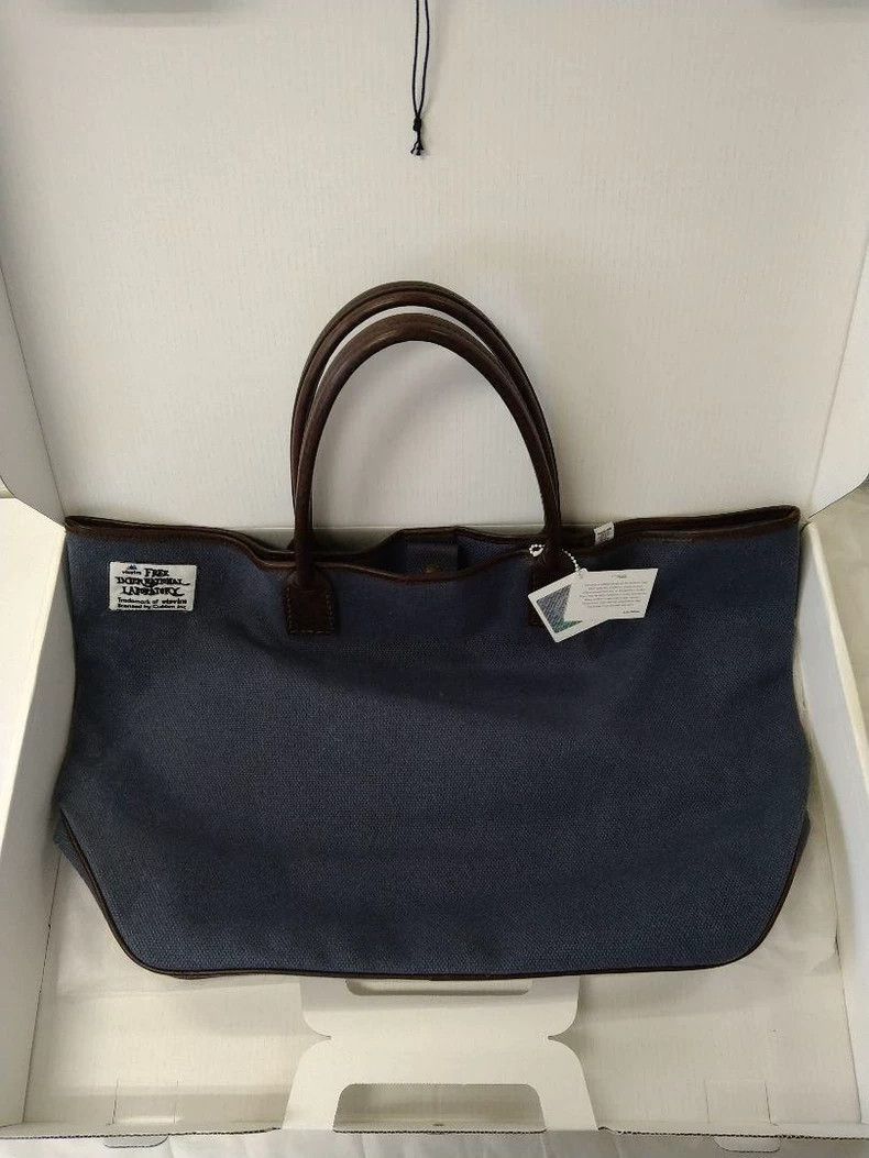 visvim トート バッグ ネイビー homer tote visvim トートバッグ