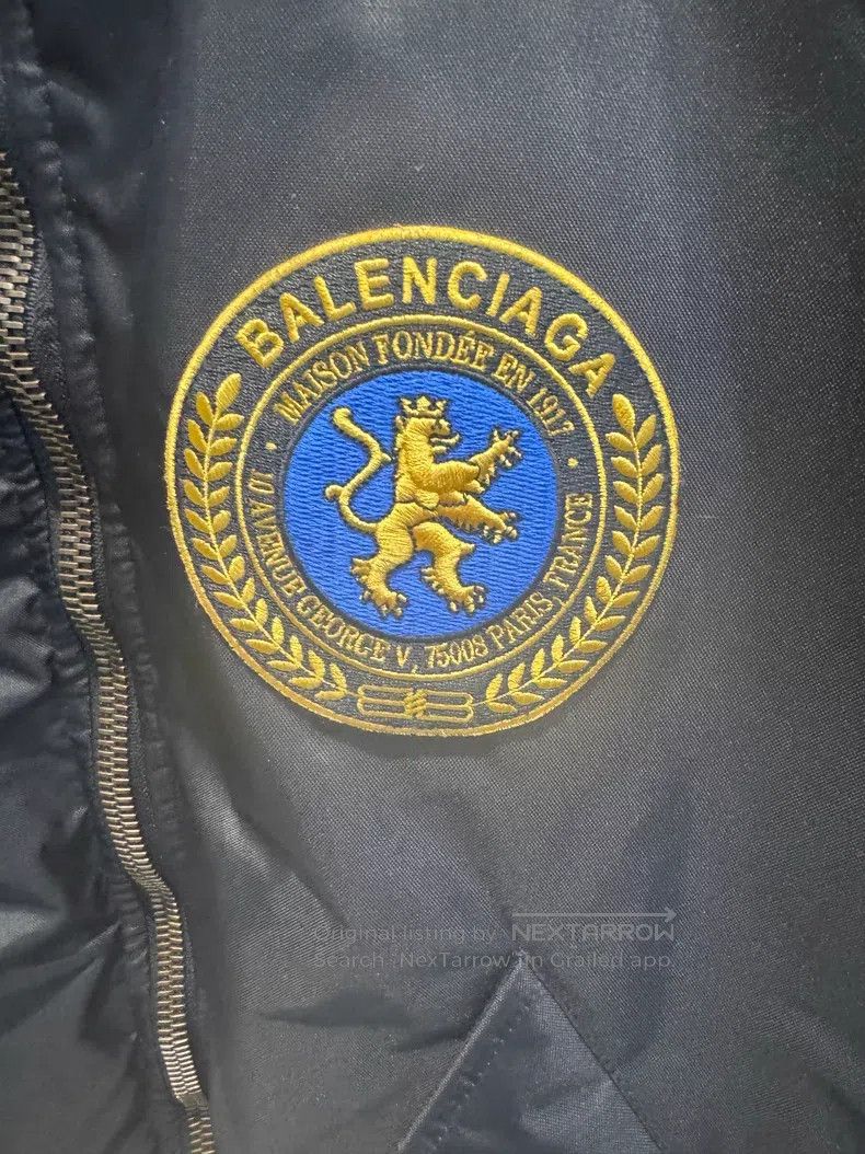 Balenciaga Balenciaga Solid color ribbed zip patch long sleeve cotton Size US S / EU 44-46 / 1 - 2 Thumbnail