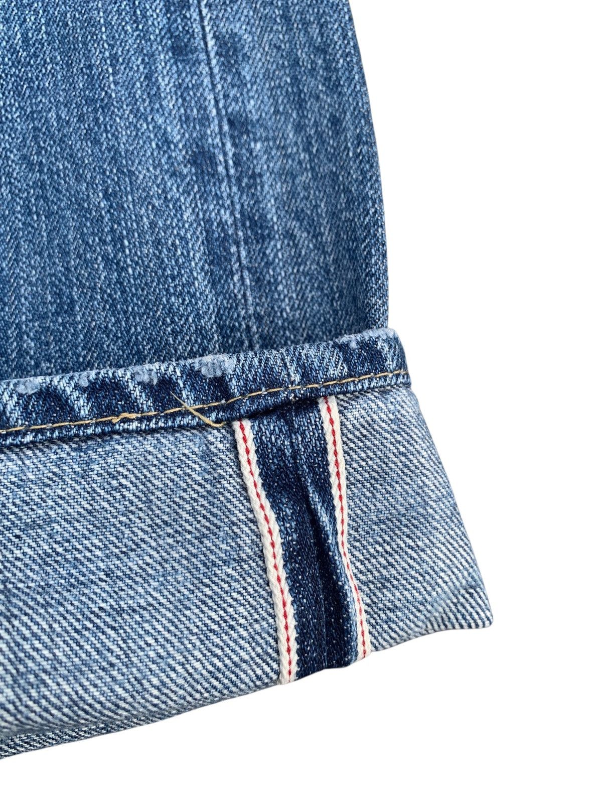 Kapital LOWRYS FARM RED EAR SELVEDGE JAPANESE DISTRESSED DENIM Size US 31 - 6 Thumbnail