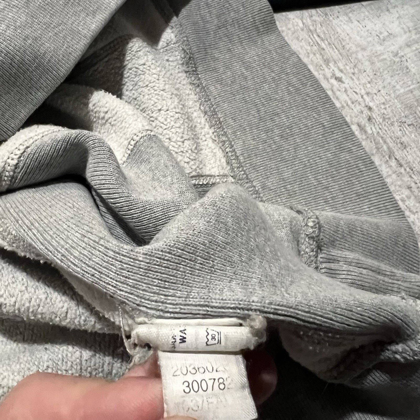 Gap VTG Gap Two Tone Heavy Cotton Hoodie Black Pull Over Y2K 2XL Size US XXL / EU 58 / 5 - 5 Thumbnail