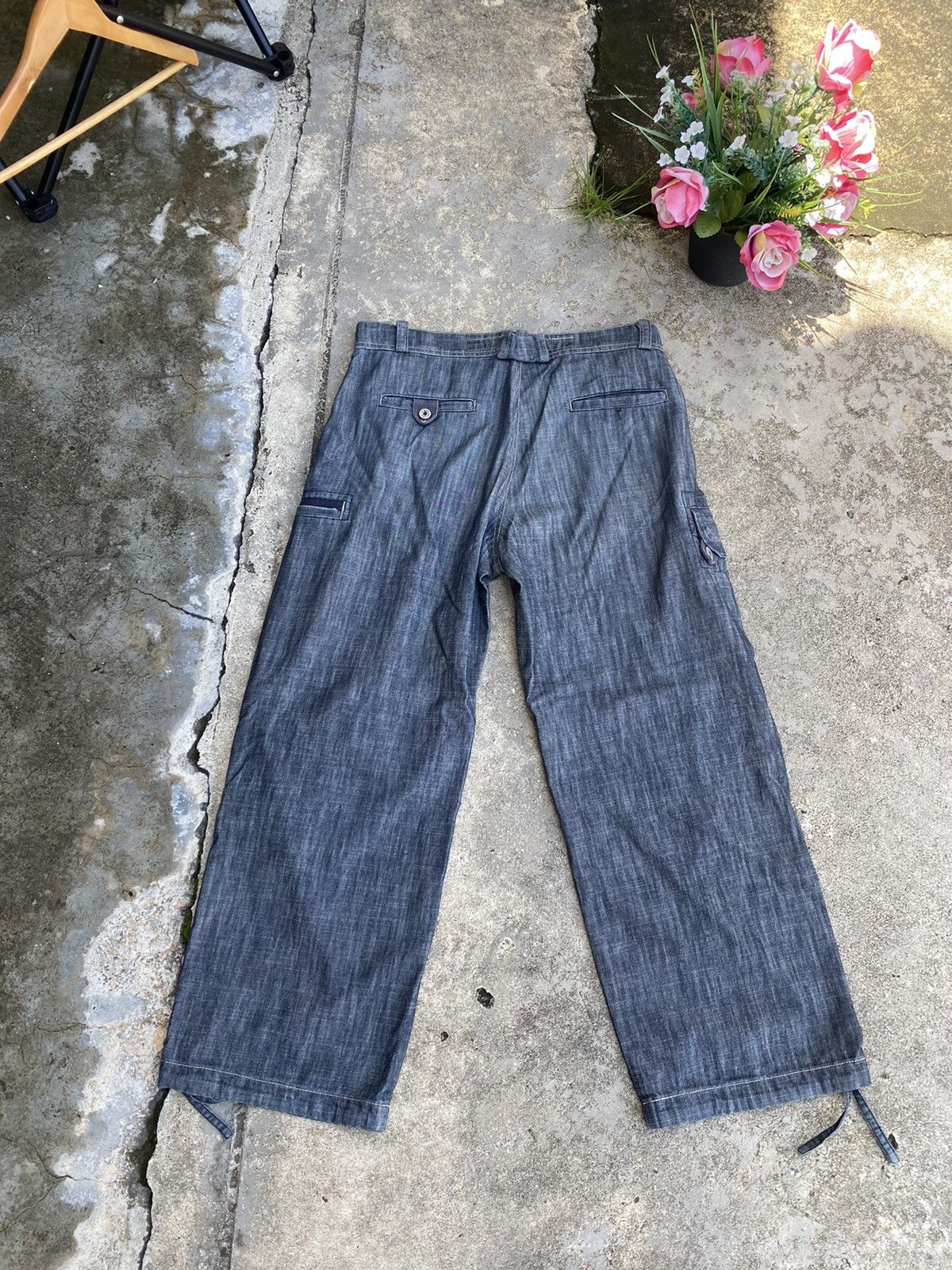 Marithe + Francois Girbaud Vintage Marithe Francois Girbaud Cargo Pants Size US 31 - 6 Thumbnail