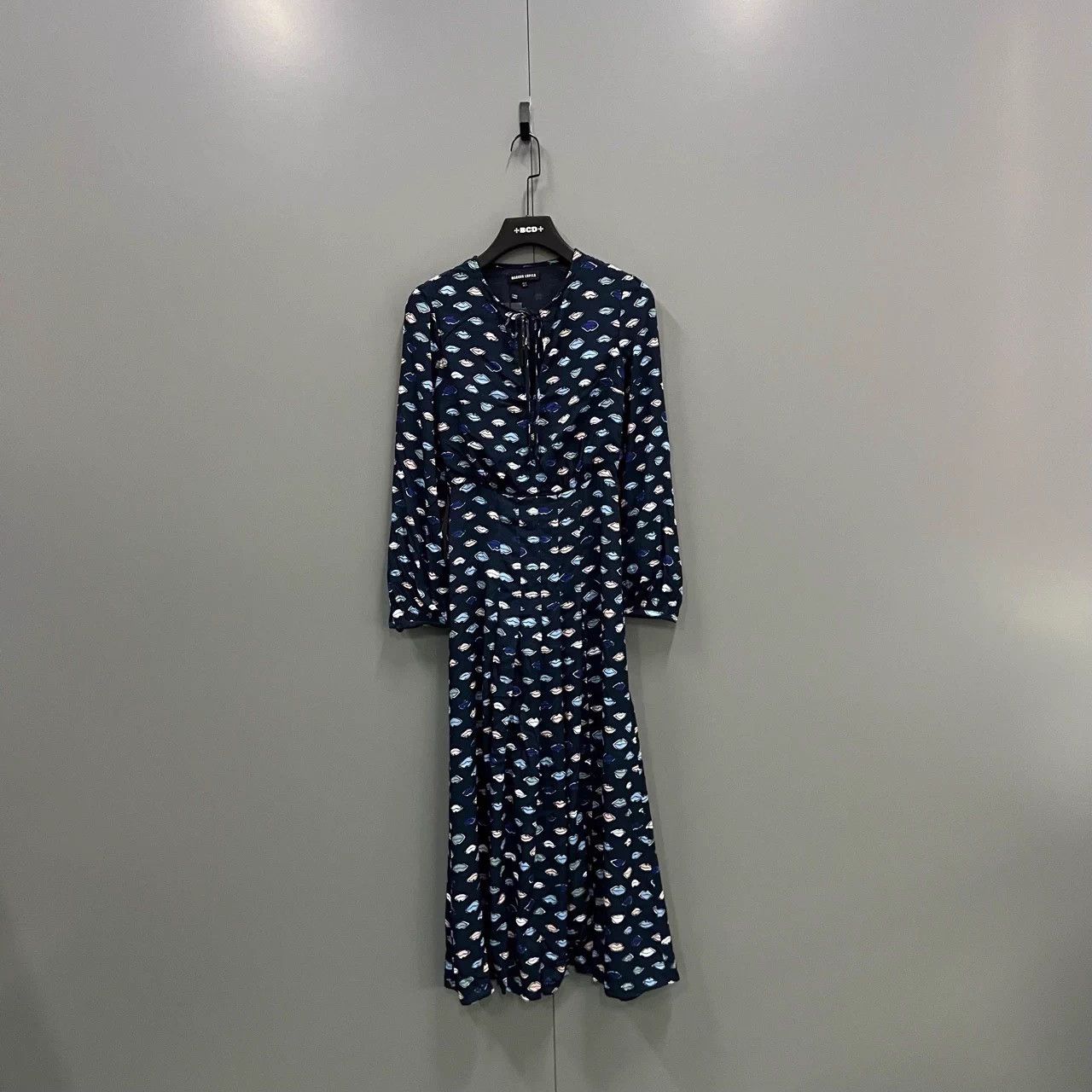Markus Lupfer MARKUS LUPFER women's all over lips long dress 6 Size XL / US 12-14 / IT 48-50 - 1 Thumbnail