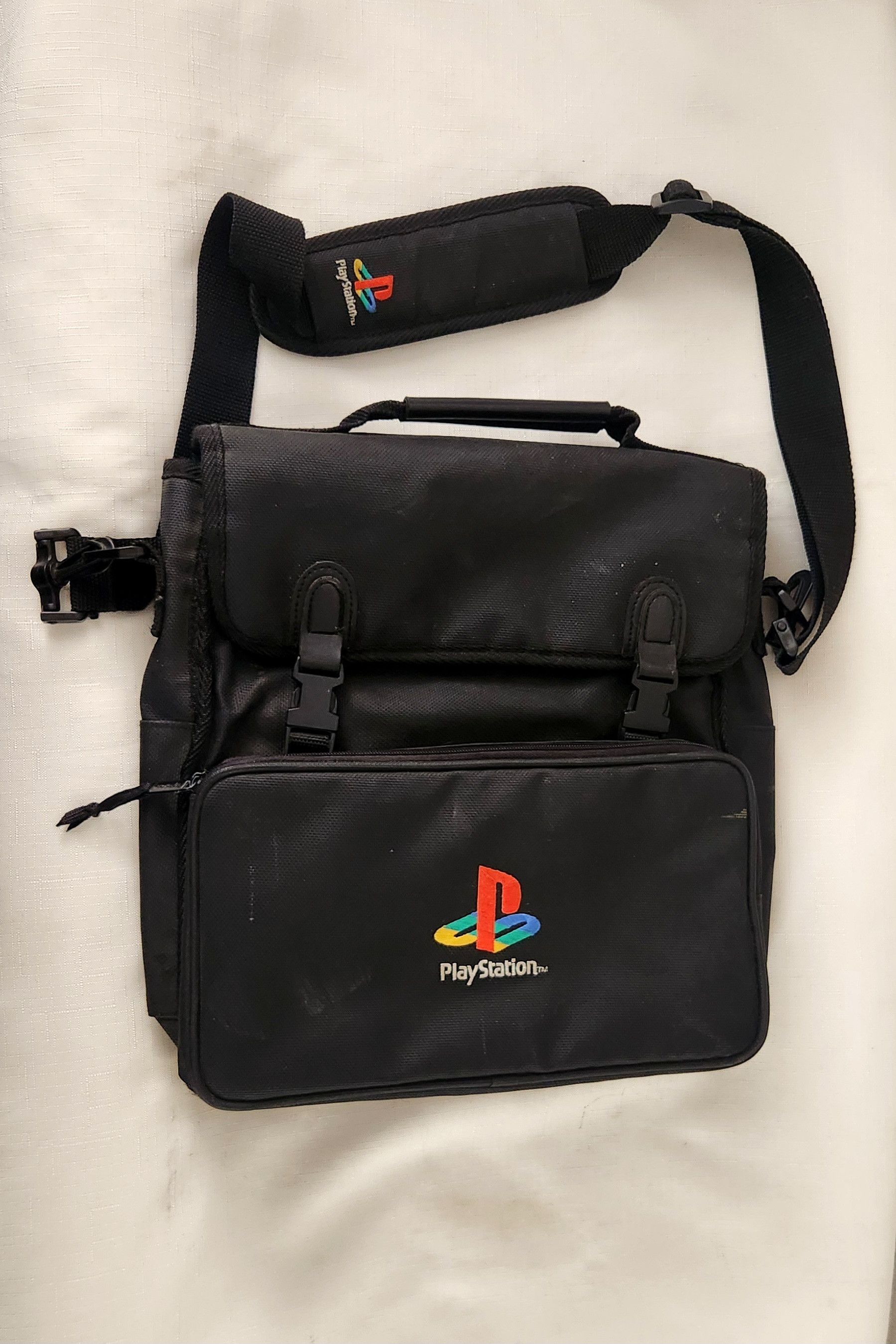 Playstation Sony Vintage Official Playstation Messenger Shoulder Bag PS1 Size ONE SIZE - 1 Thumbnail