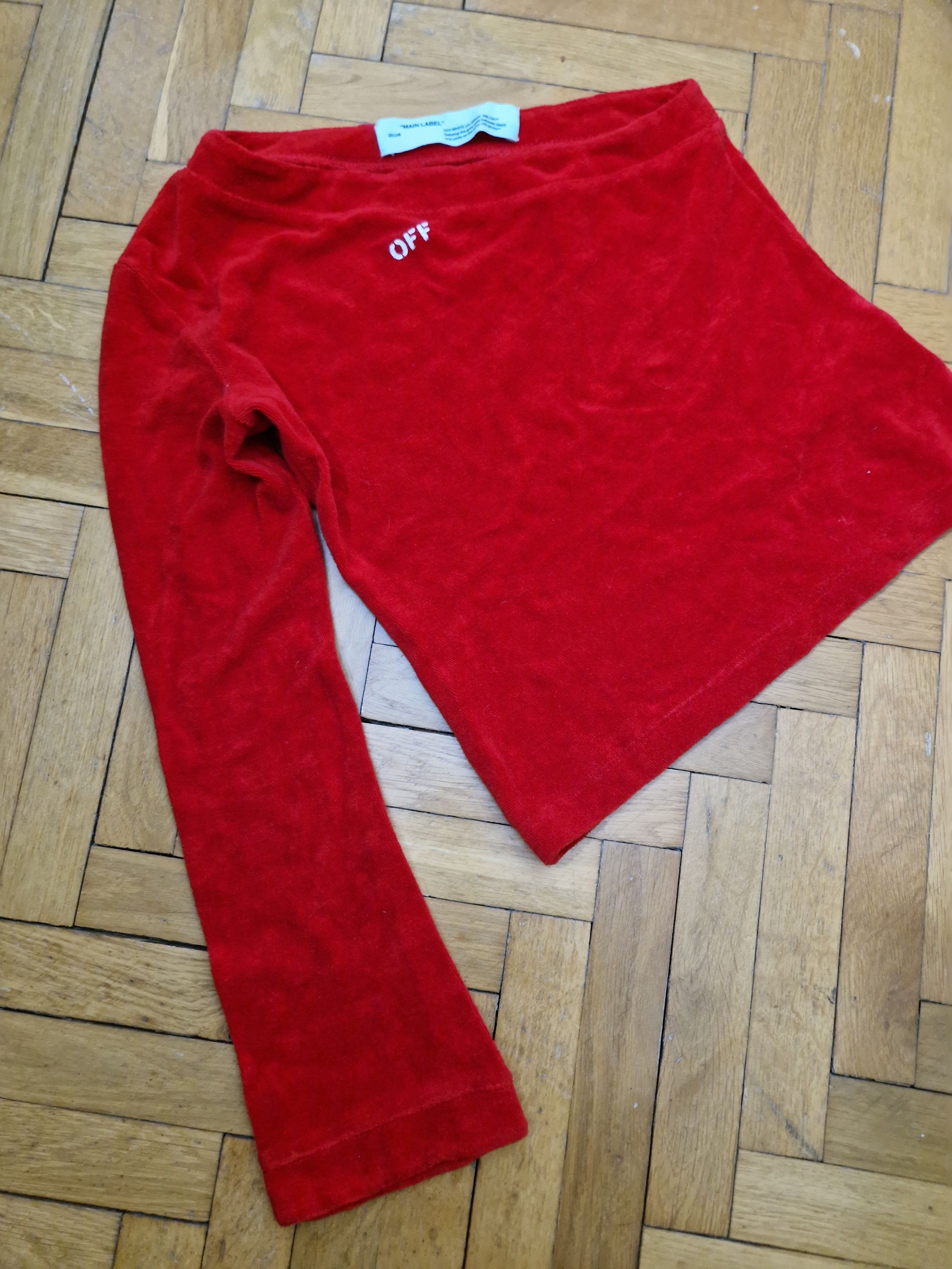 Off-White Off-White c/o Virgil Abloh 2013 og off shoulder top Size M / US 6-8 / IT 42-44 - 2 Thumbnail