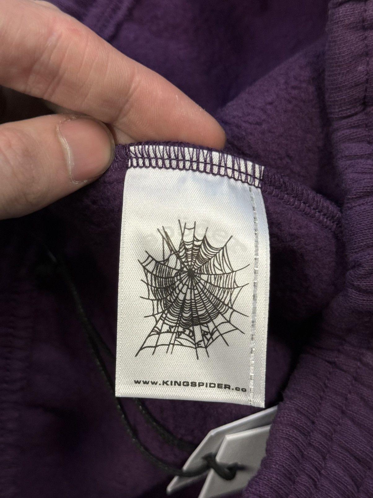 Sp5der Sp5der Worldwide Purple Yellow Sweatpants Size S (NEW) Size US 30 / EU 46 - 11 Thumbnail