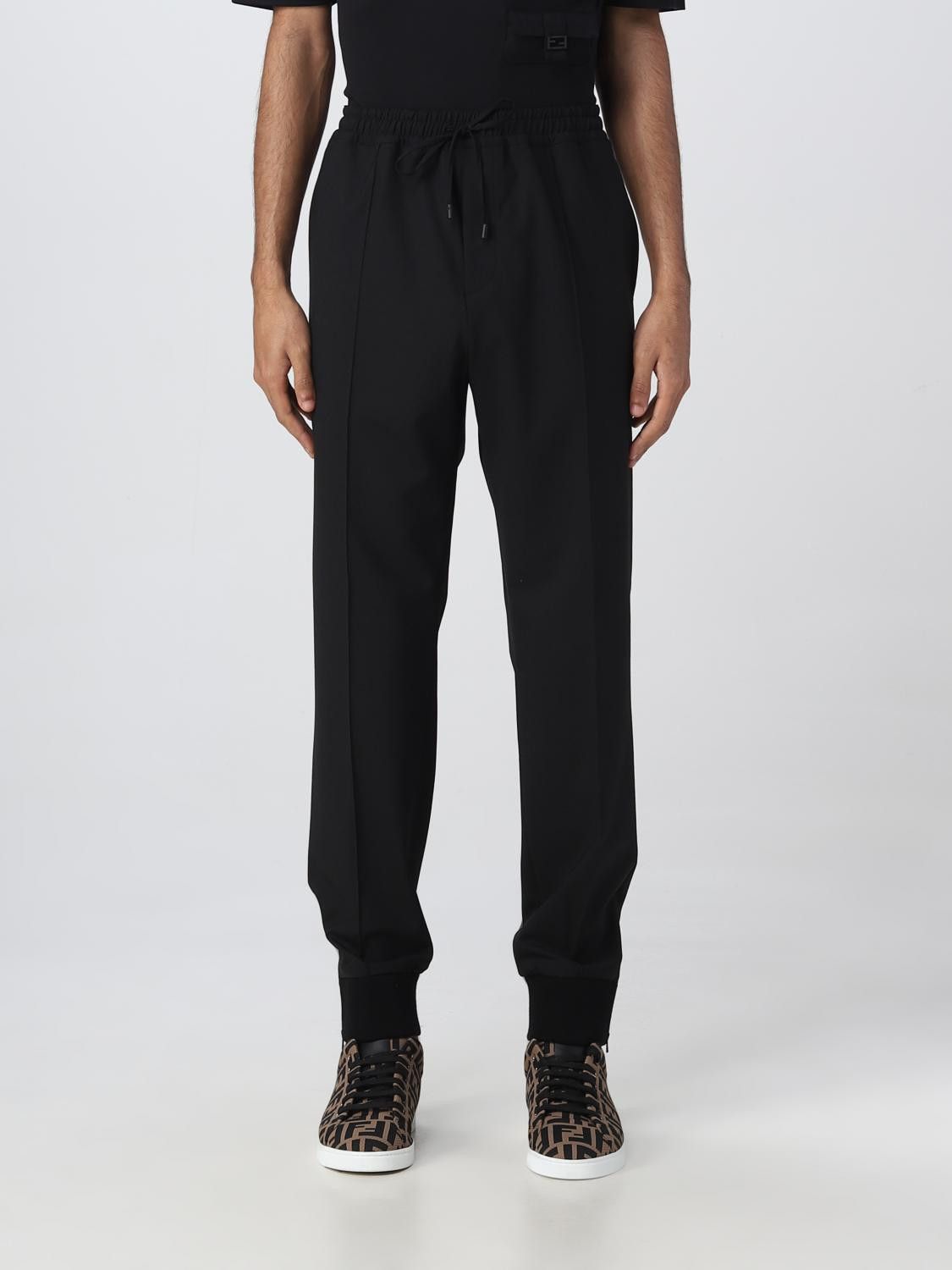 Fendi o1s1wg110226 Sweatpant & Jogger in Black Size US 34 / EU 50 - 1 Thumbnail