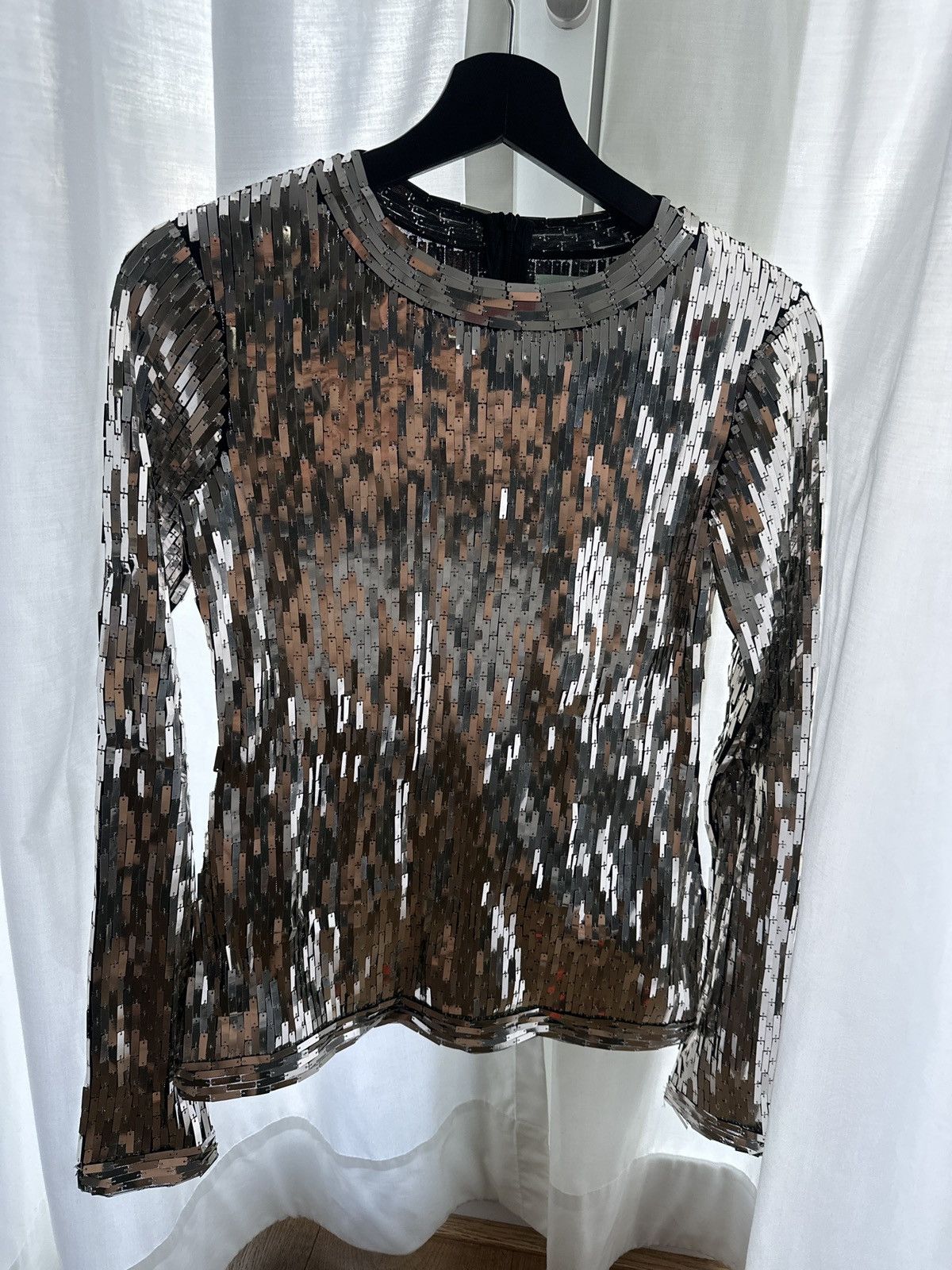 Off-White Archive OFF-WHITE metallic Top Size S / US 4 / IT 40 - 1 Thumbnail