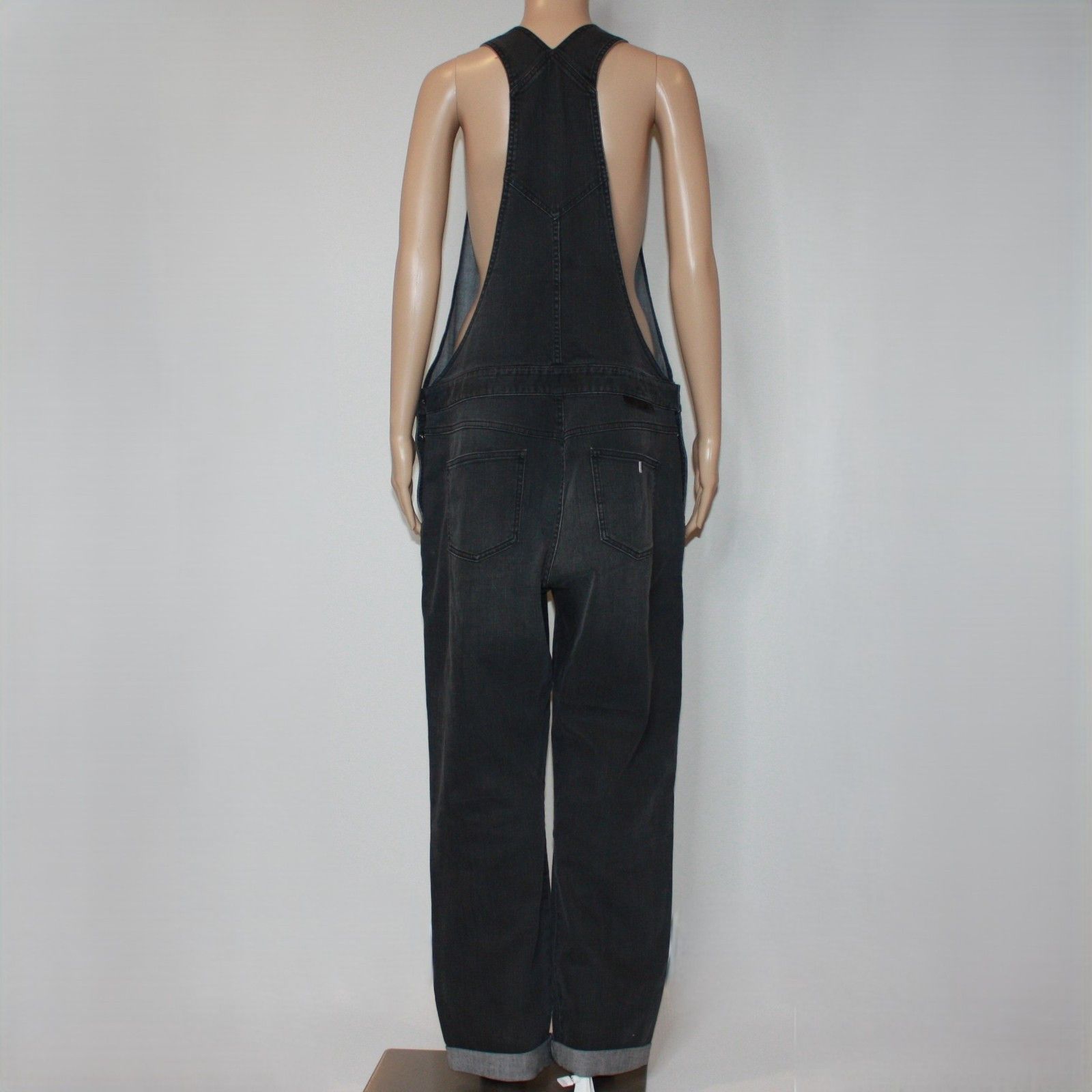 Stella McCartney The Skinny Boyfriend Dungarees Soft Denim Overalls $975 Size 25" / US 0 / IT 36 - 8 Thumbnail