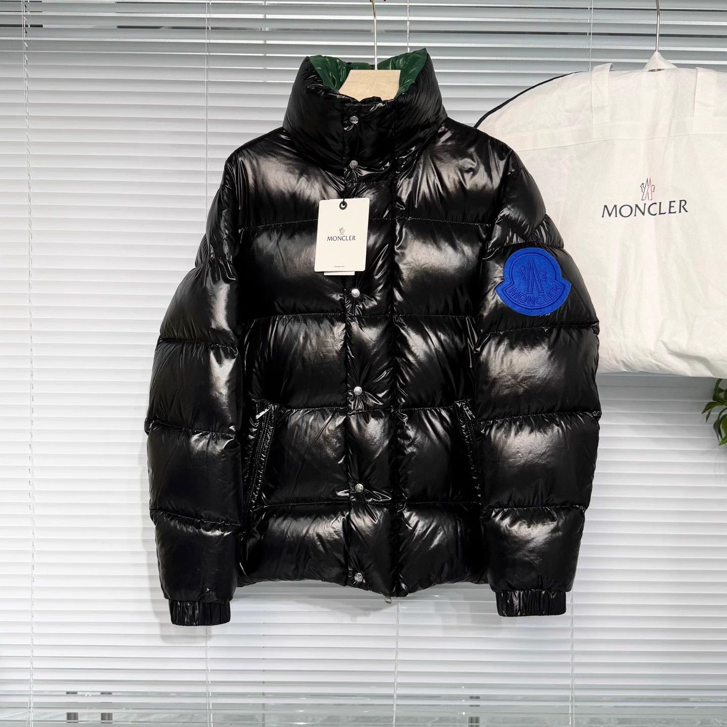 Moncler Moncler Badia Puffer Jacket Big Logo | Grailed