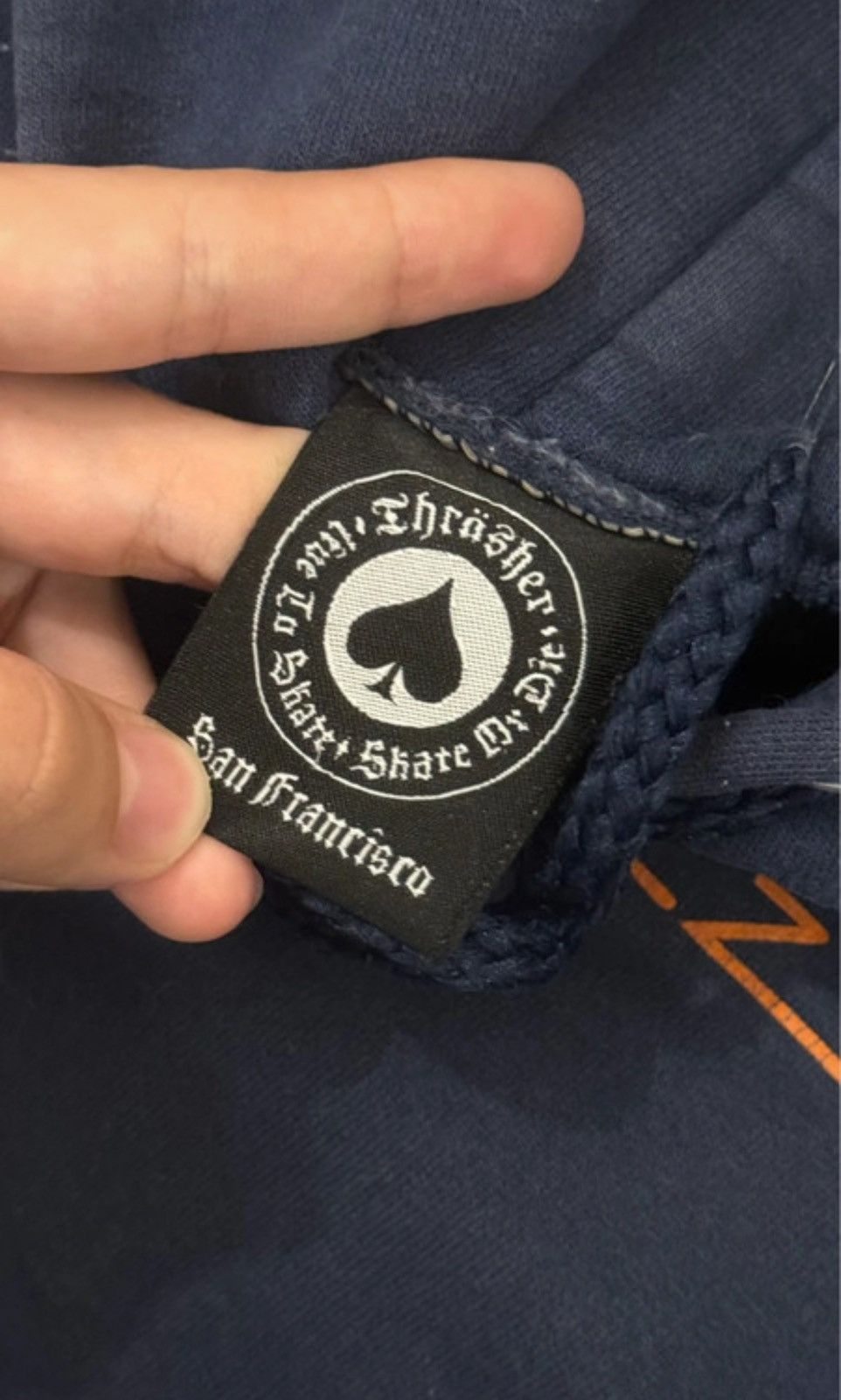Thrasher Dark blue thrasher skater Size US M / EU 48-50 / 2 - 2 Thumbnail