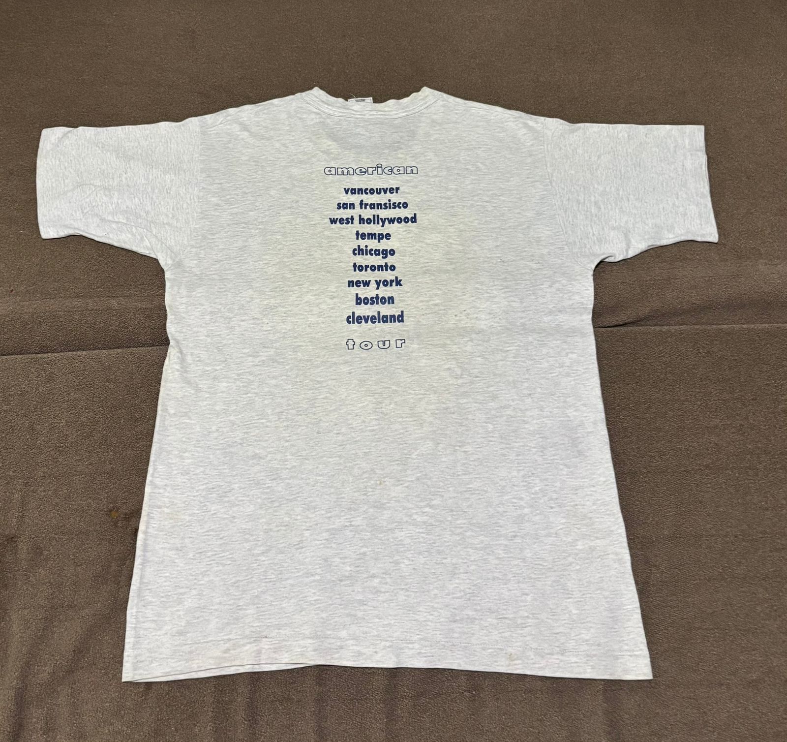 Vintage Vintage 90s Gene Olympian Tour pulp suede oasis britpop Size US M / EU 48-50 / 2 - 3 Thumbnail